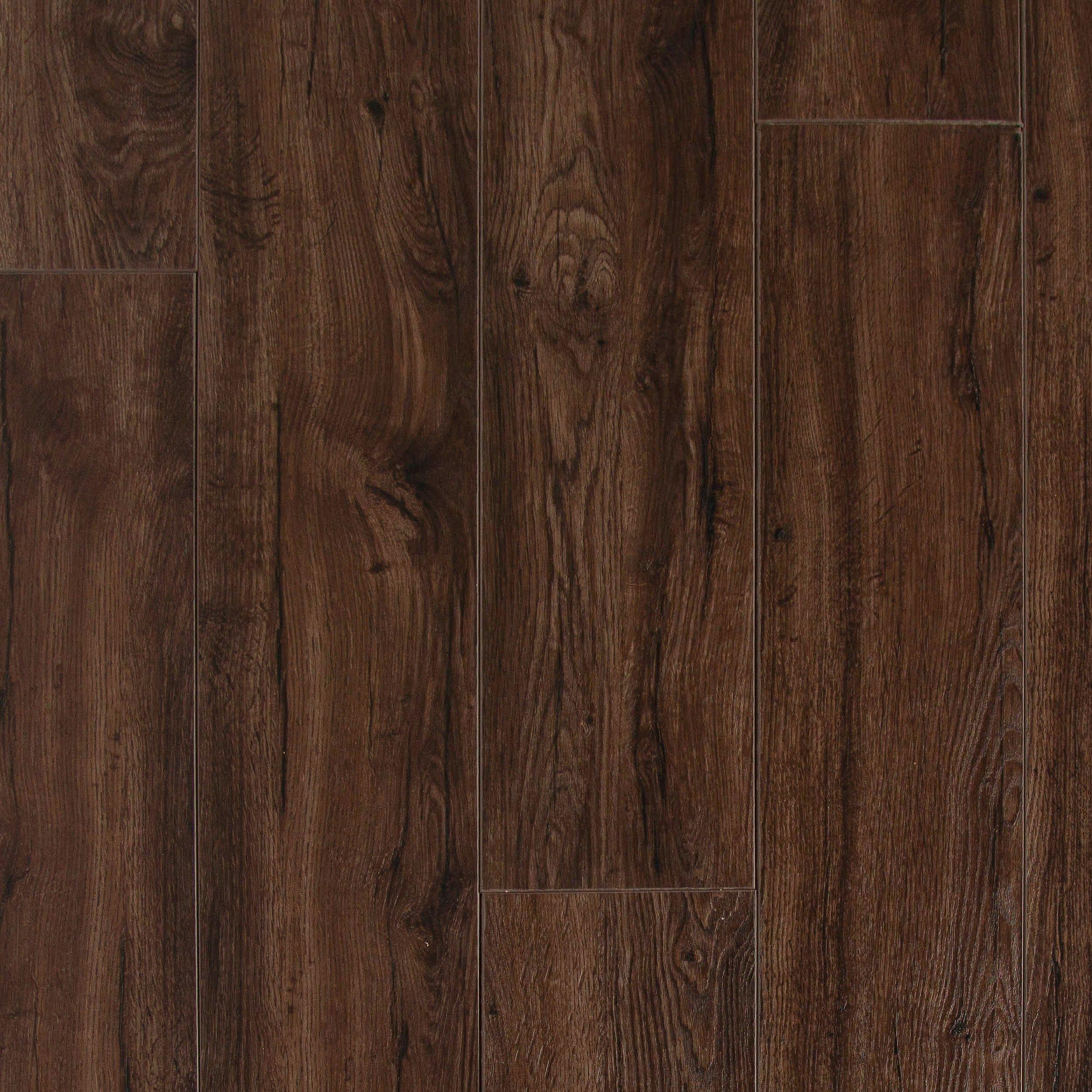 Dark Mahogany Rigid Core Luxury Vinyl Plank Cork Back 6 5mm 100376805 Floor And Decor