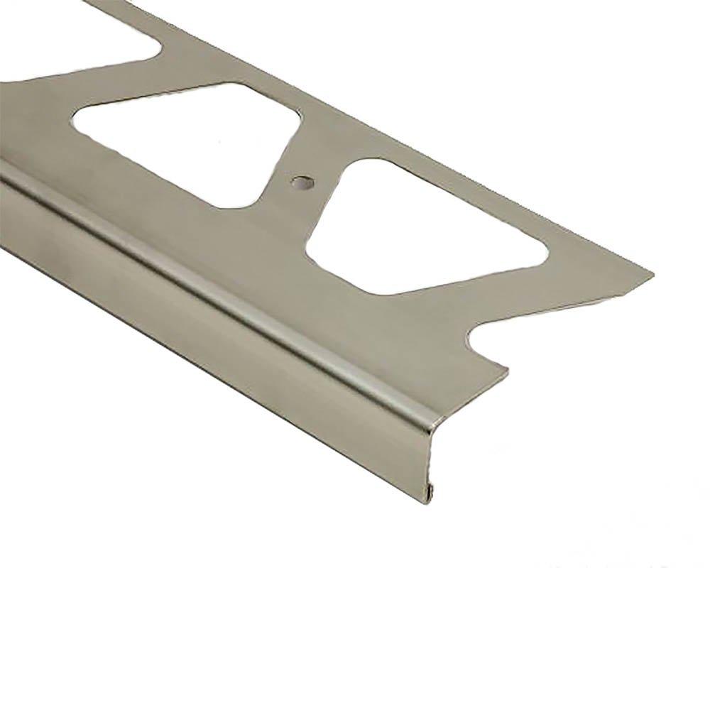 Schluter Bara-Rwe Balcony Edge 4-3/4in. Stainless Steel