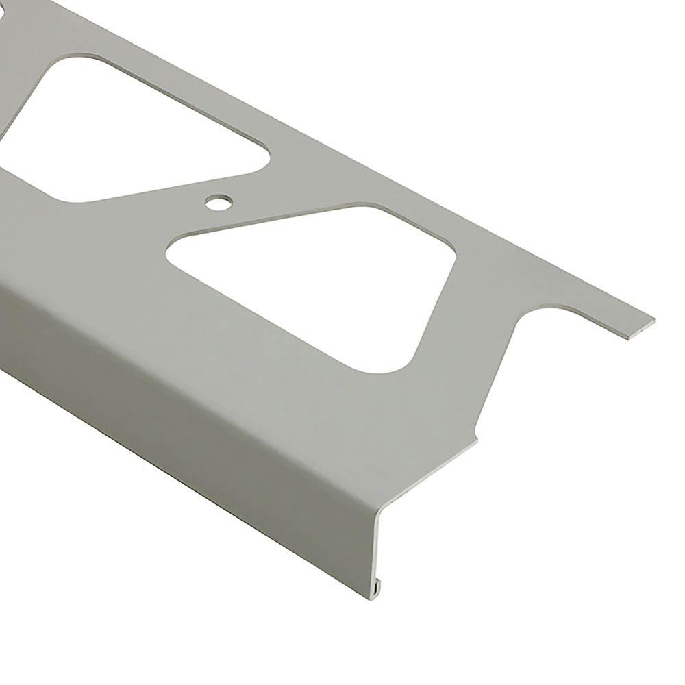 Schluter Bara-Rw Balcony Edge 4-3/4in. Aluminum Classic Grey