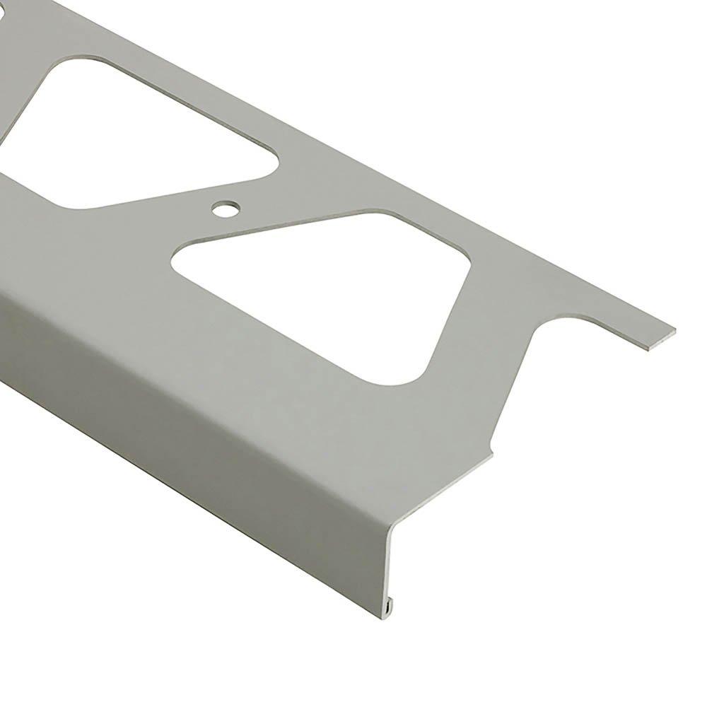 Schluter Bara-Rw Balcony Edge 3-3/4in. Aluminum Classic Grey