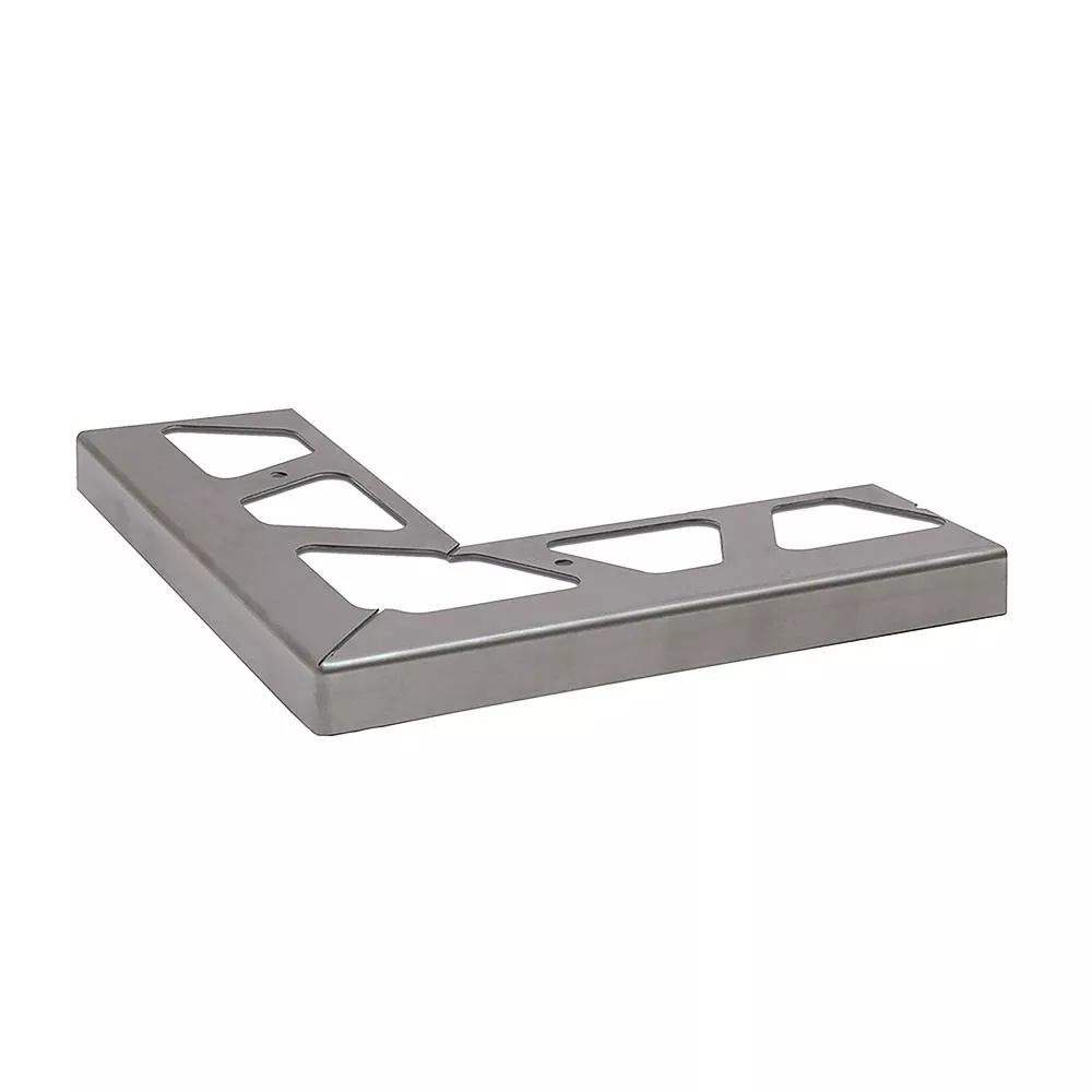 Schluter Bara-Rwe Out Corner 90 Degree 4-3/4in. Stainless Steel