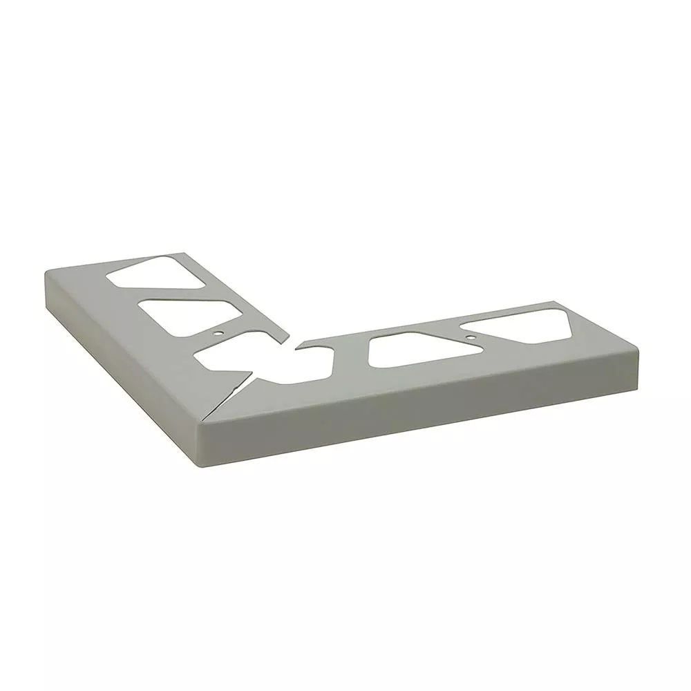 Schluter Bara-Rw Out Corner 90 Degree 4-3/4in. Aluminum Classic Gray