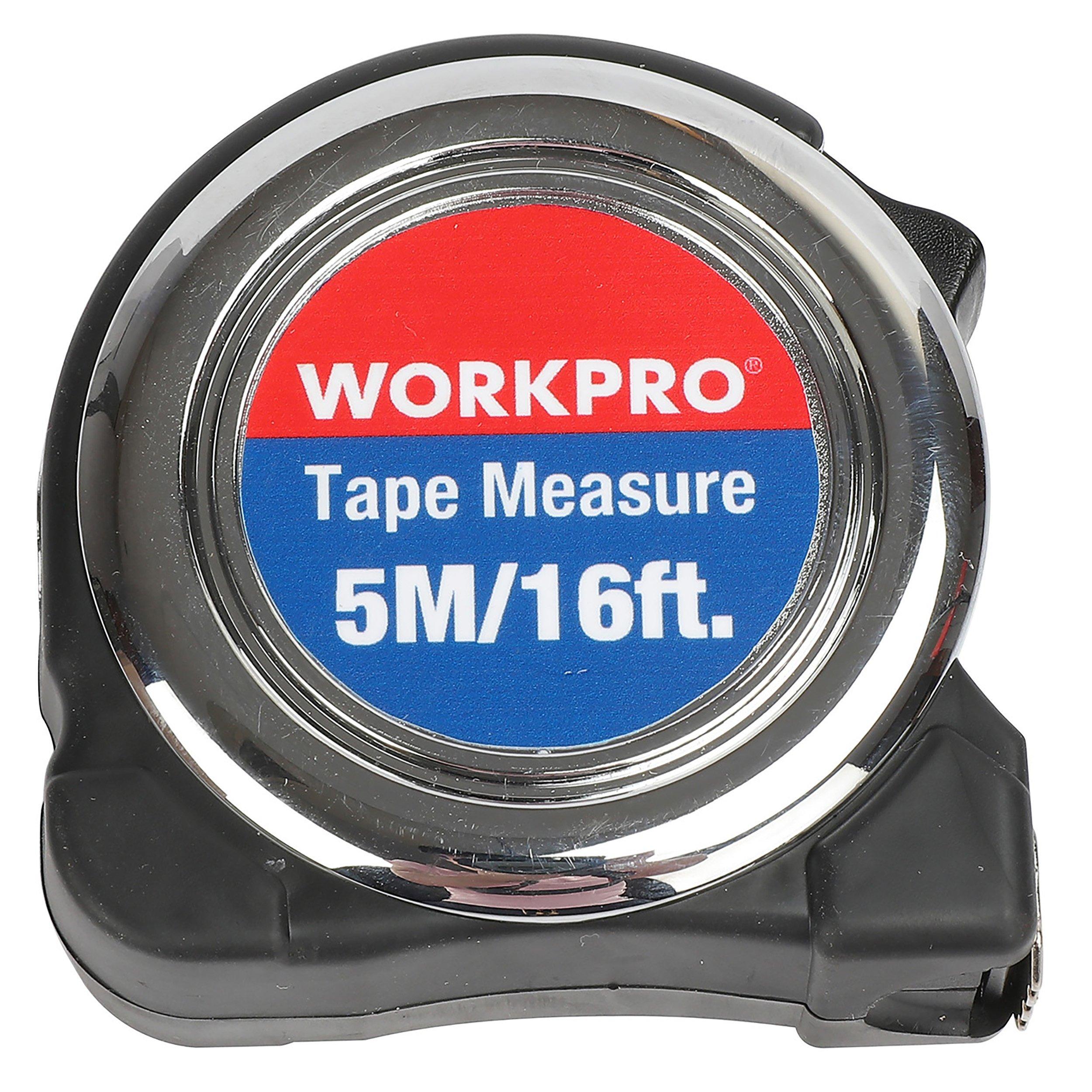 Work Pro 16ft. Chrome Plated Tape Measure