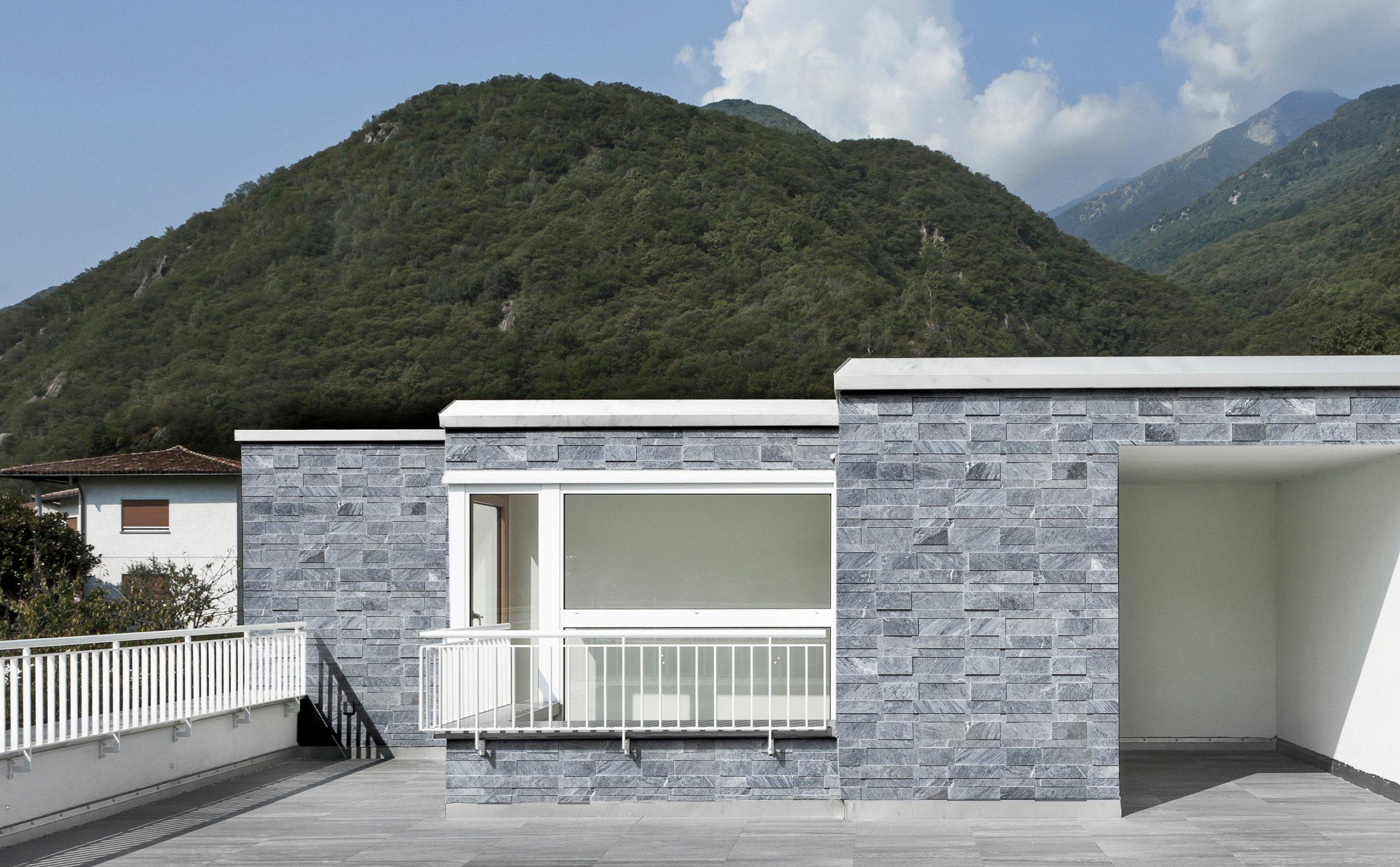 Xlarge Acadia Honed Marble Panel Ledger