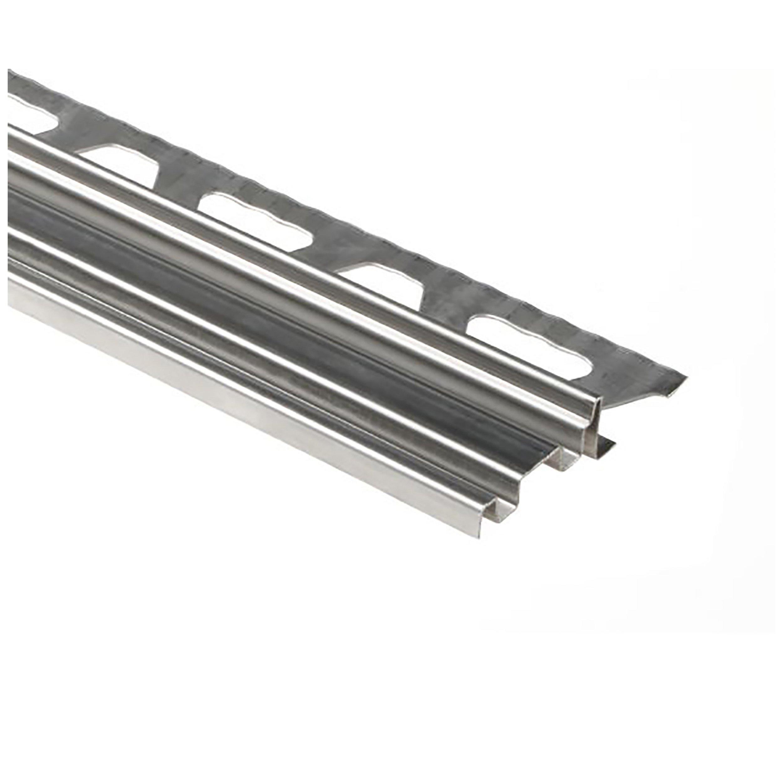 Schluter Trep-Se 1/2in. Support 1-1/32in. Stainless Steel