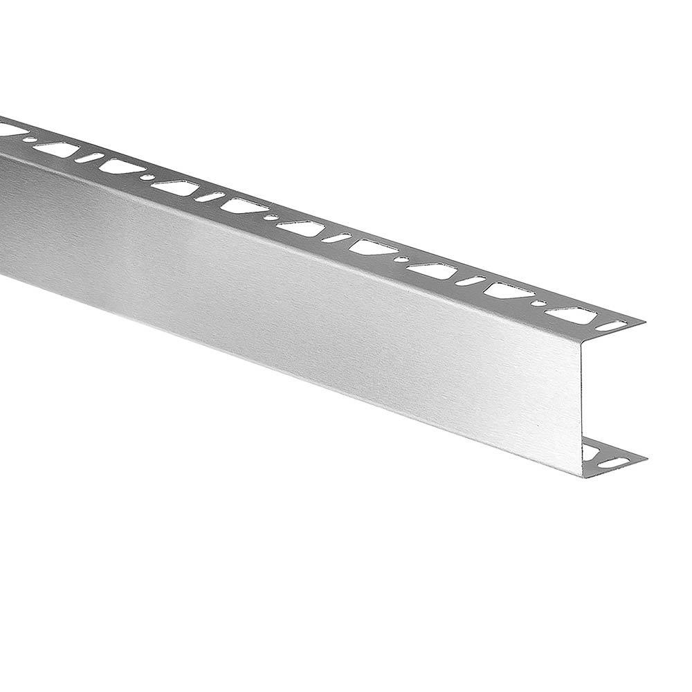 Schluter Kerdi-Board-Za U-Shaped Profile 1in. Perforated 2 Sides
