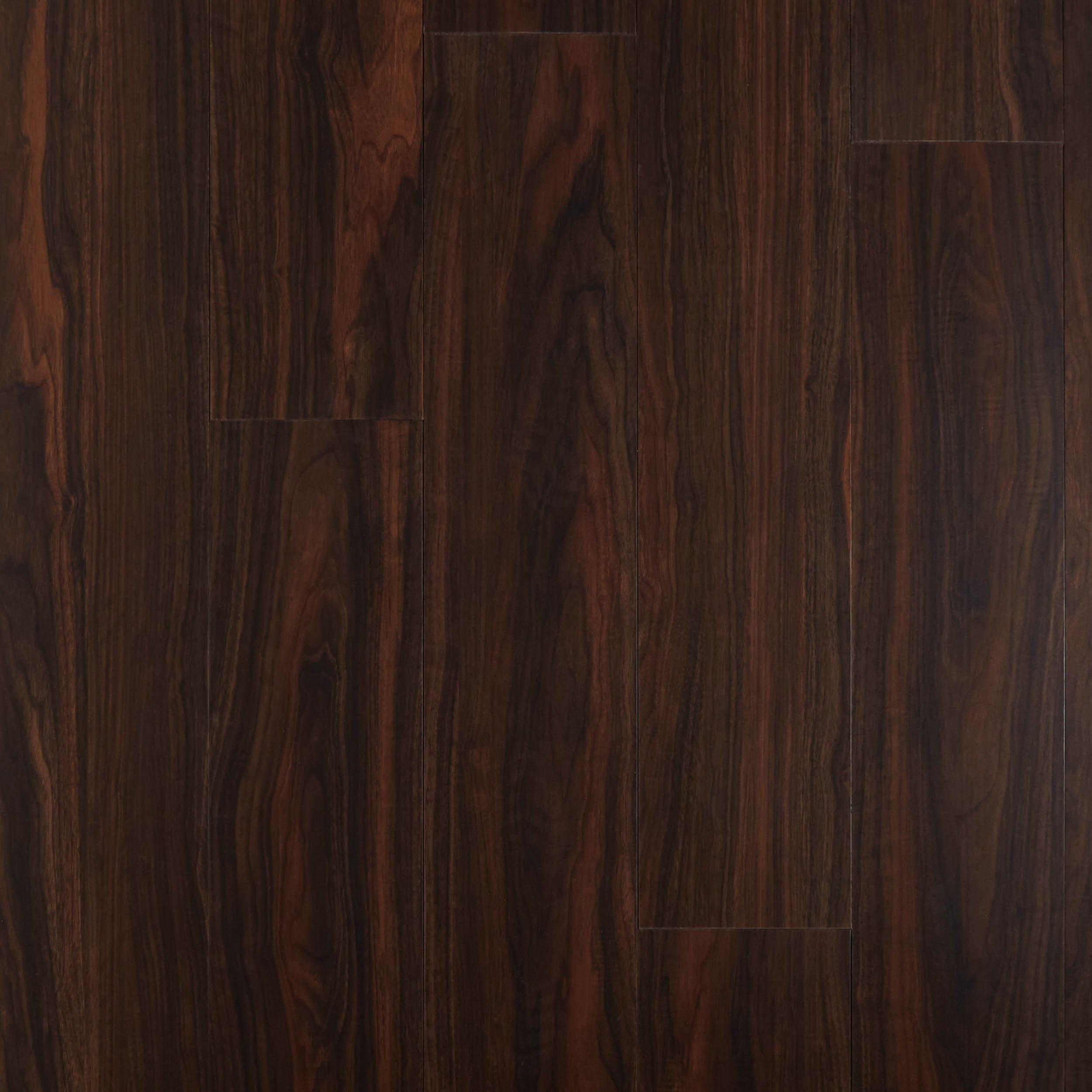 Dark Mahogany Rigid Core Luxury Vinyl Plank Cork Back 6 5mm 100376805 Floor And Decor