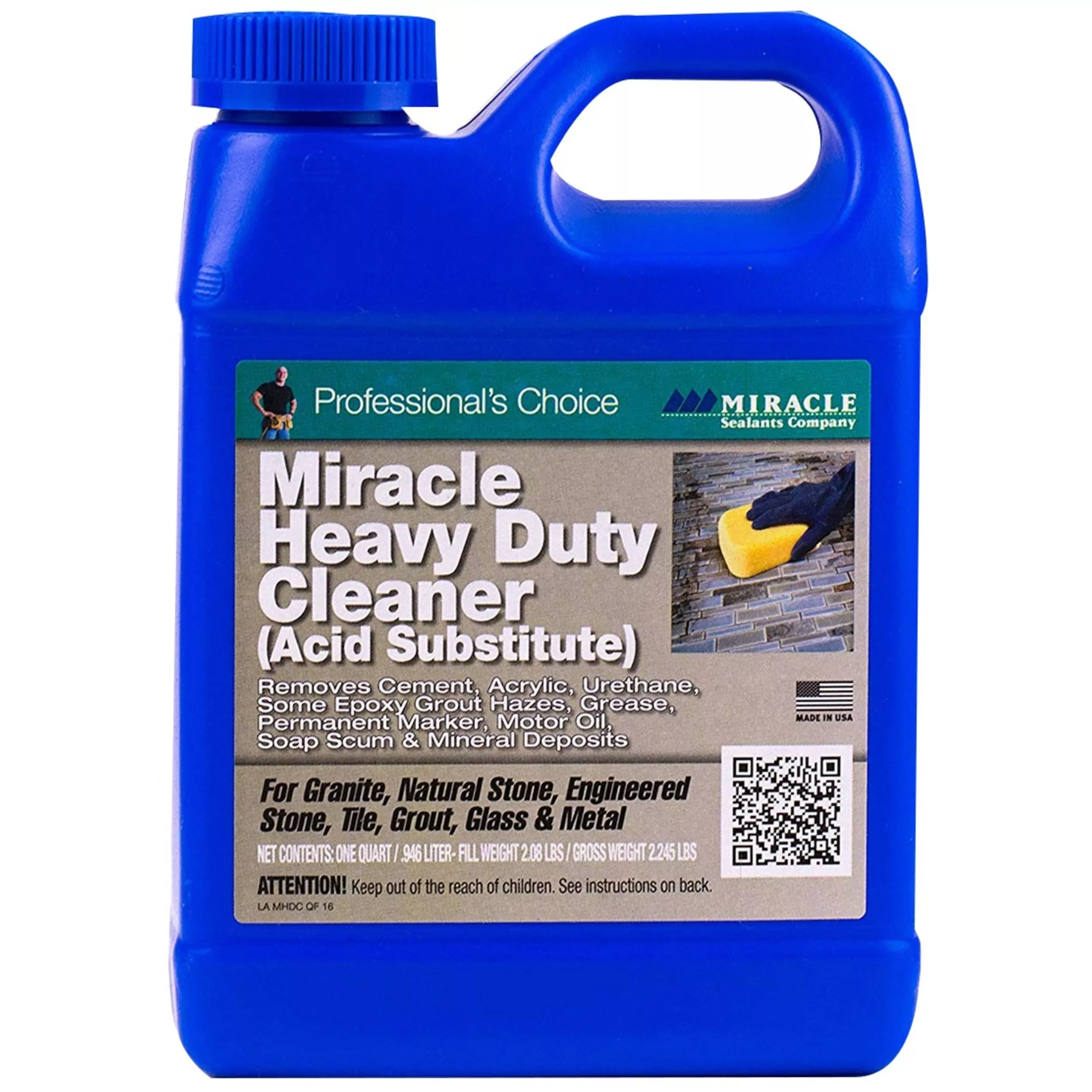 Miracle Heavy Duty Cleaner (Acid Substitute) Floor and Decor