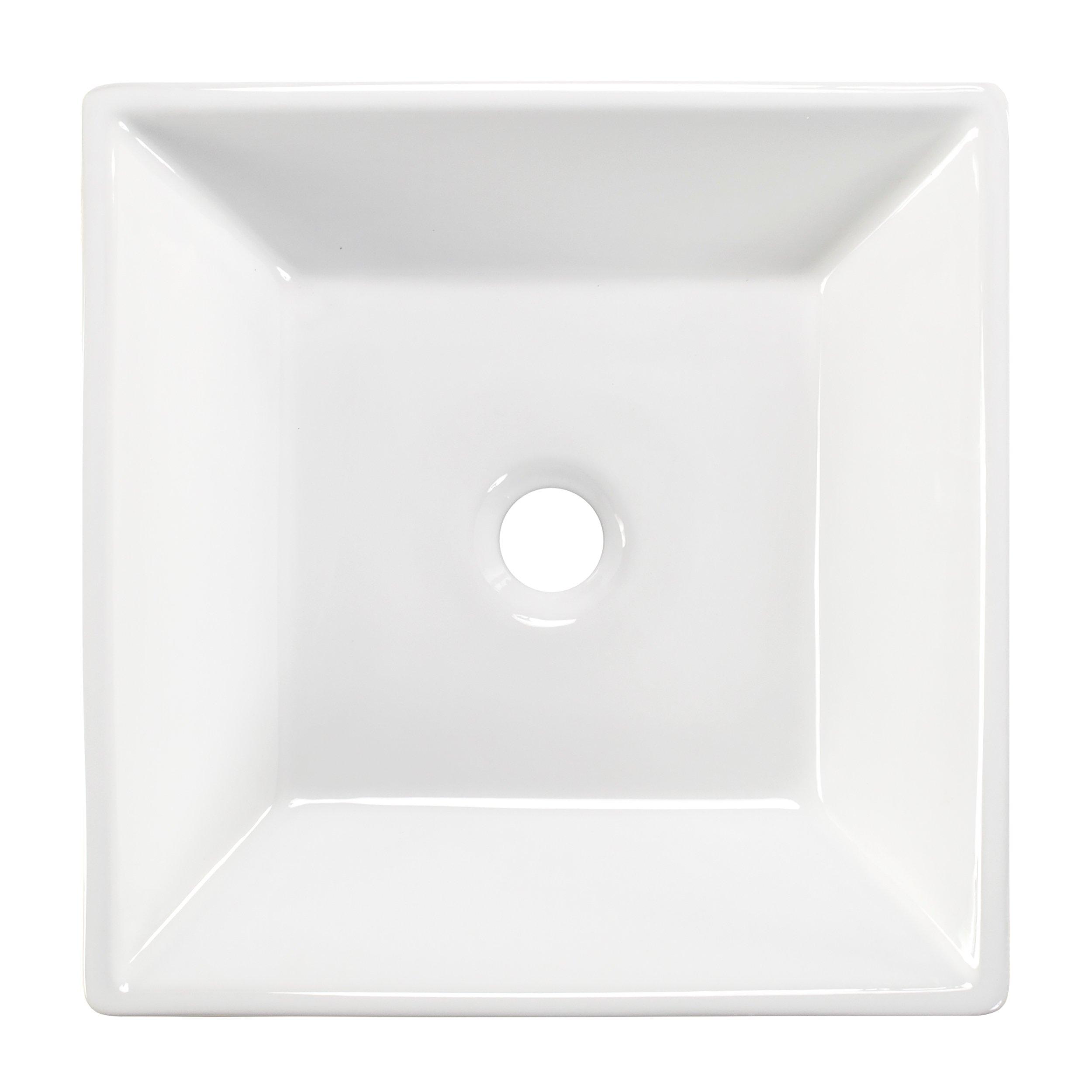 Square Porcelain Sink