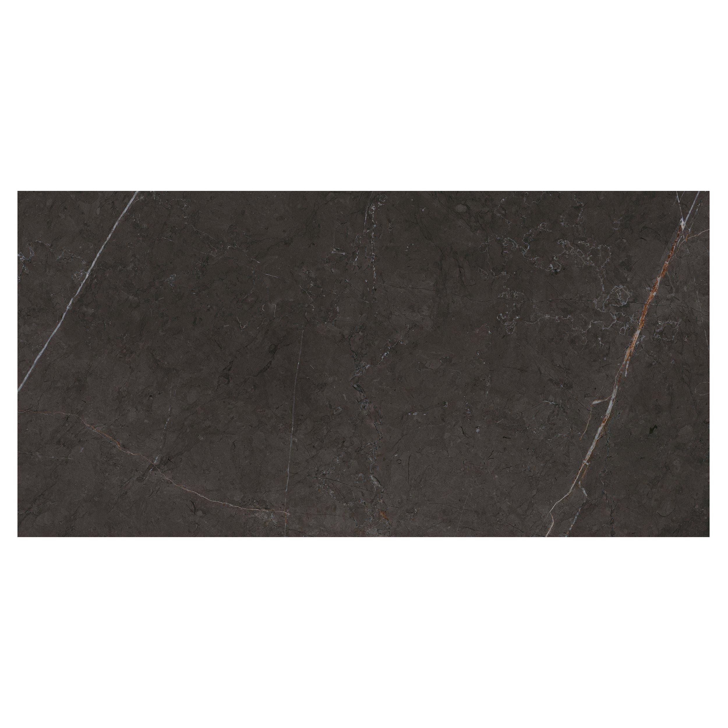 Marquina Black Polished Porcelain Tile