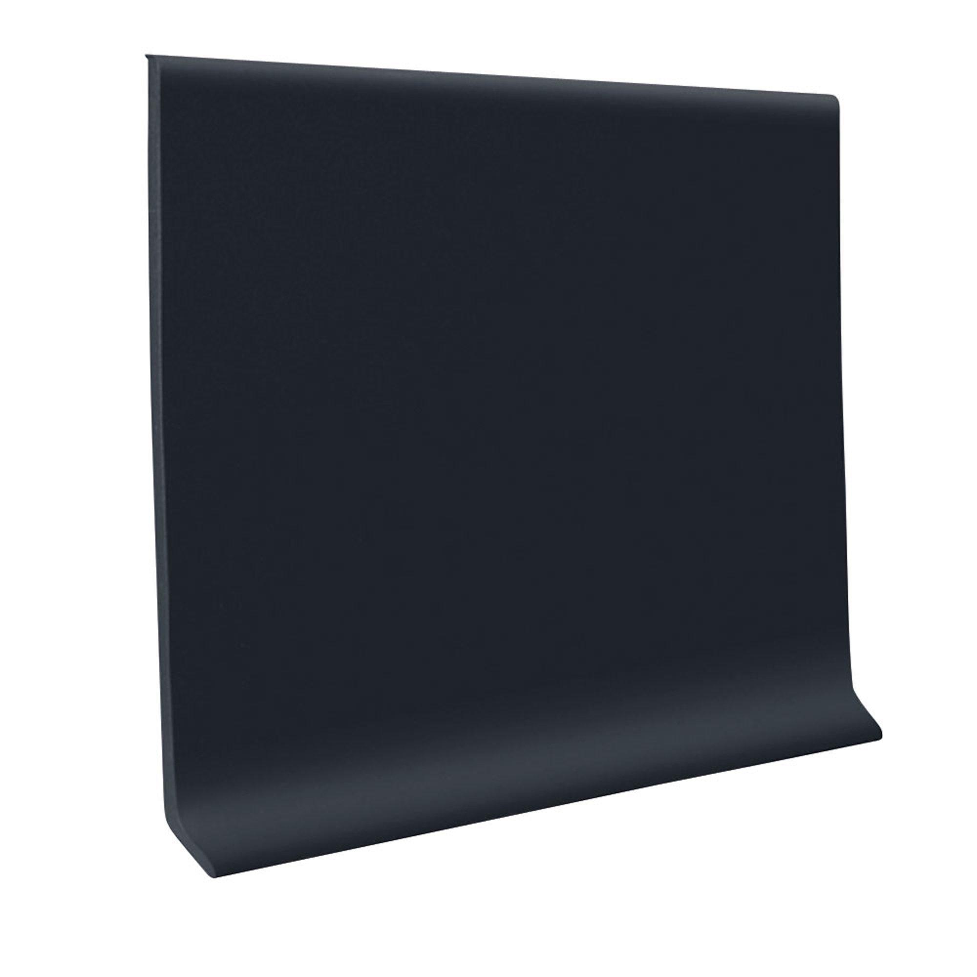 Roppe Black 4in. x 120ft. x 1/8in. TPR Wall Base