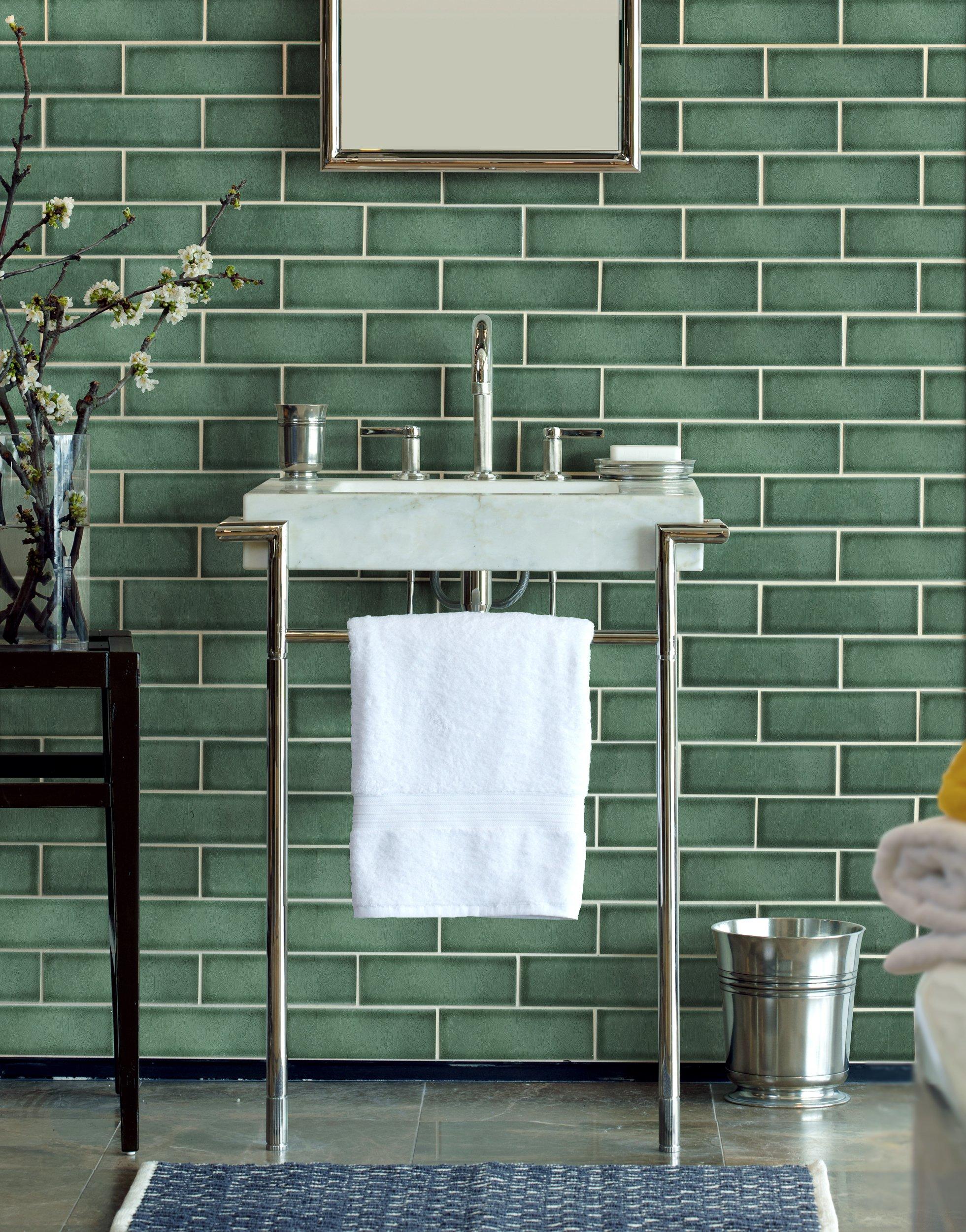 Heirloom Sage Polished Porcelain Tile