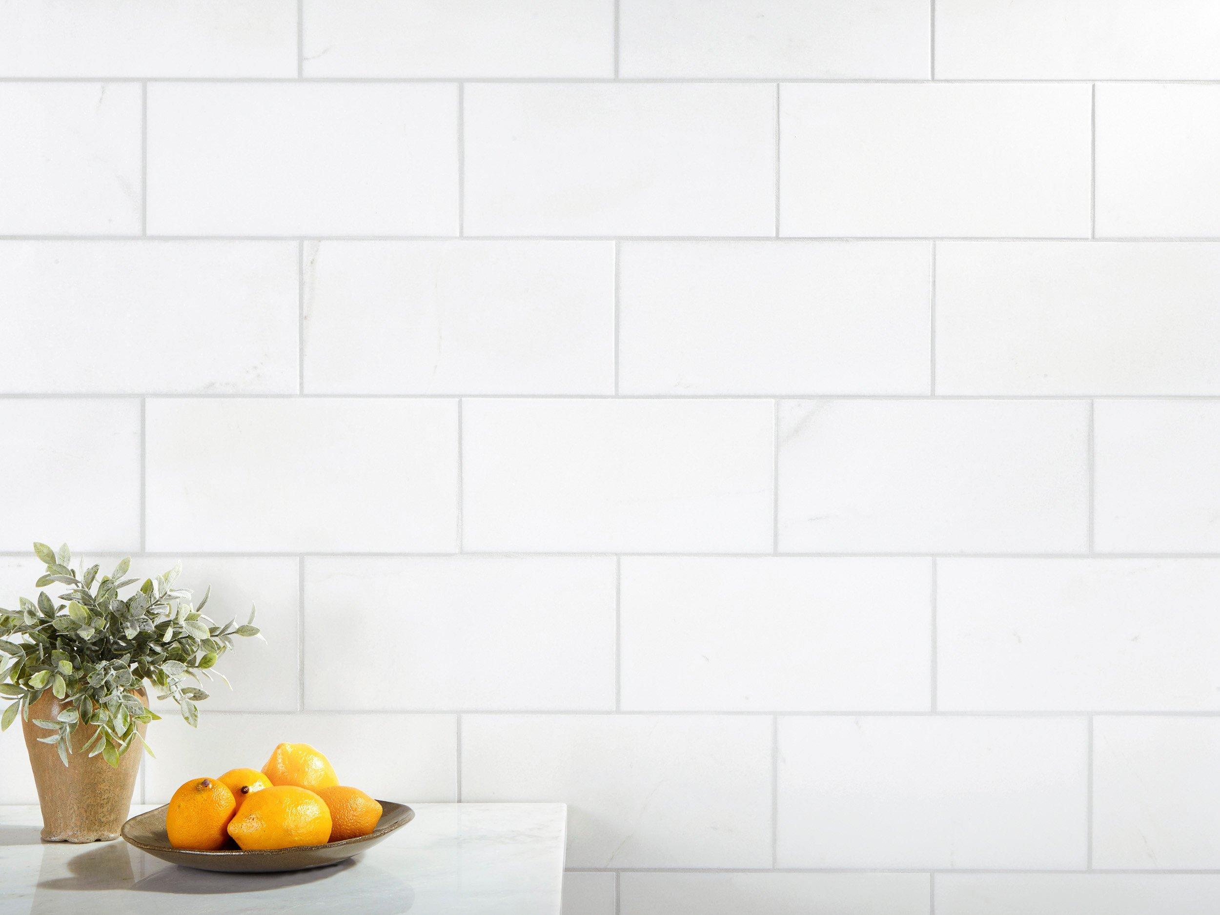 Thassos Standard Polished Marble Tile