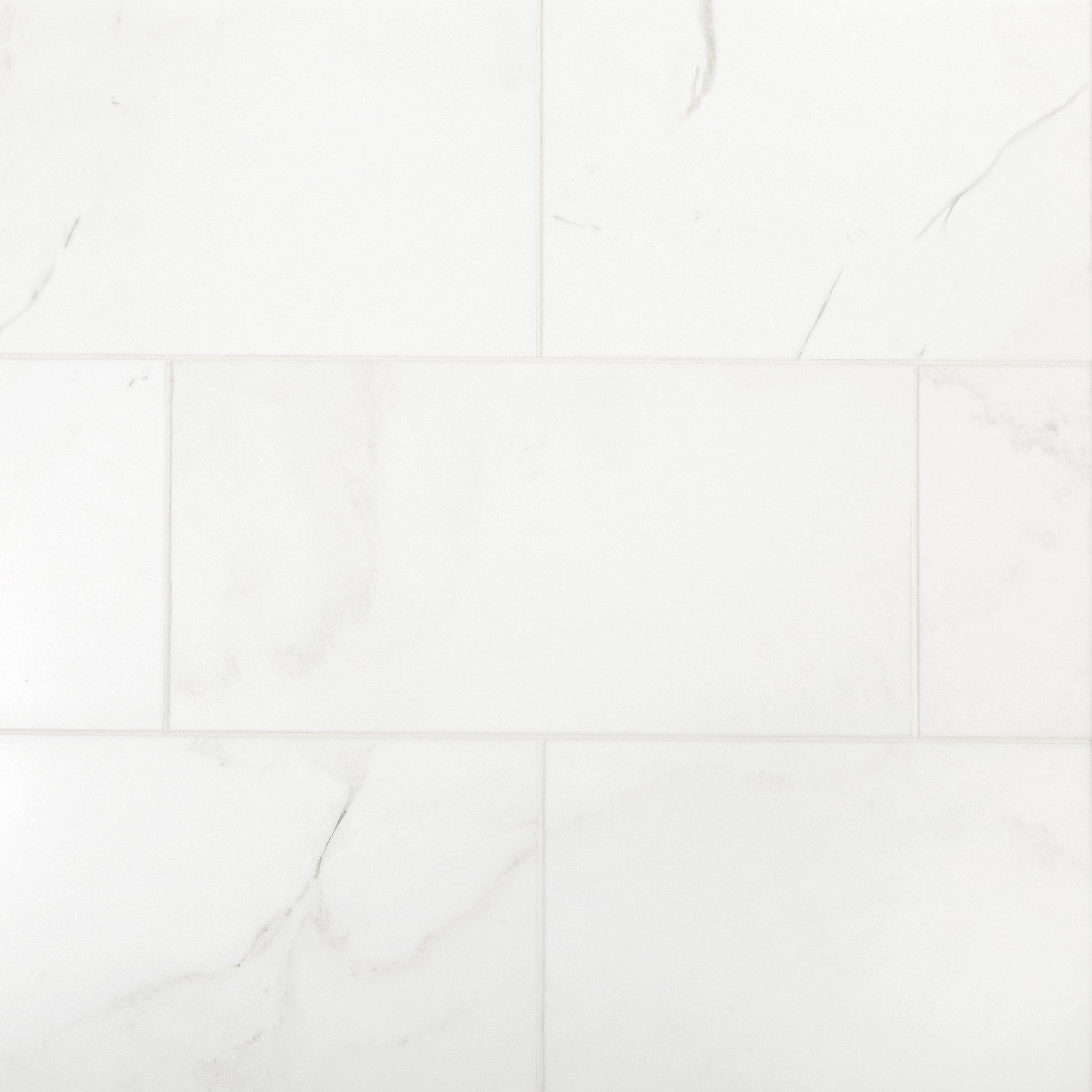 Thassos Economy Polished Marble Tile 12 X 24 100569227 Floor And Decor