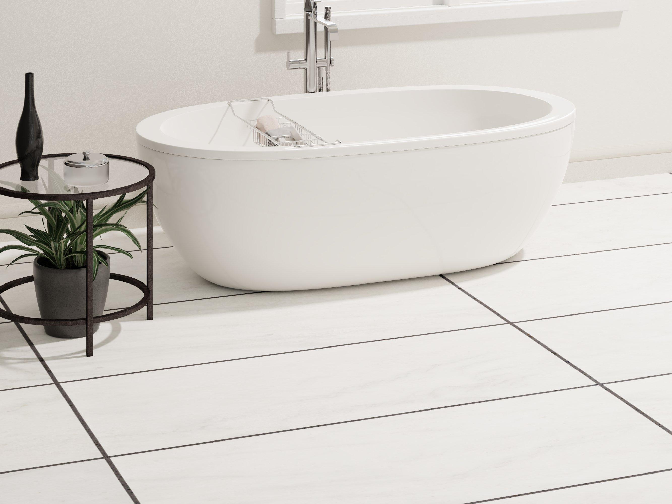 Belvedere White Matte Porcelain Tile 12x24 - CASE