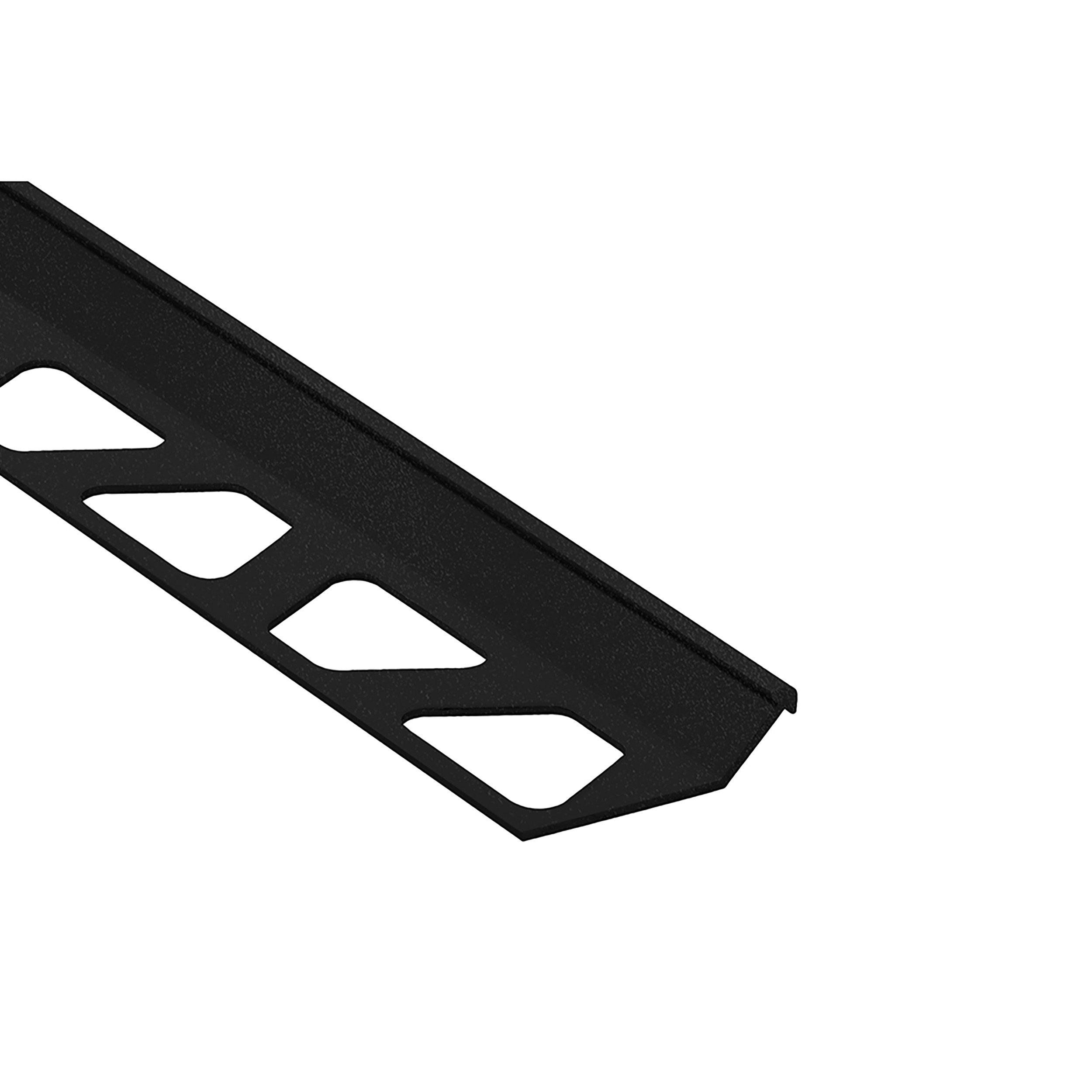 Schluter Finec Trim 1/2in. Textured Color Coated Aluminum&nbsp;
