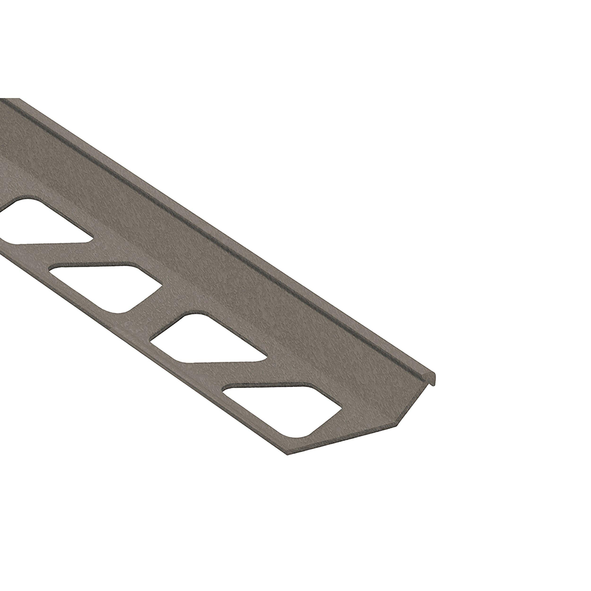 Schluter Finec Trim 11/32in. Textured Color Coated Aluminum&nbsp;