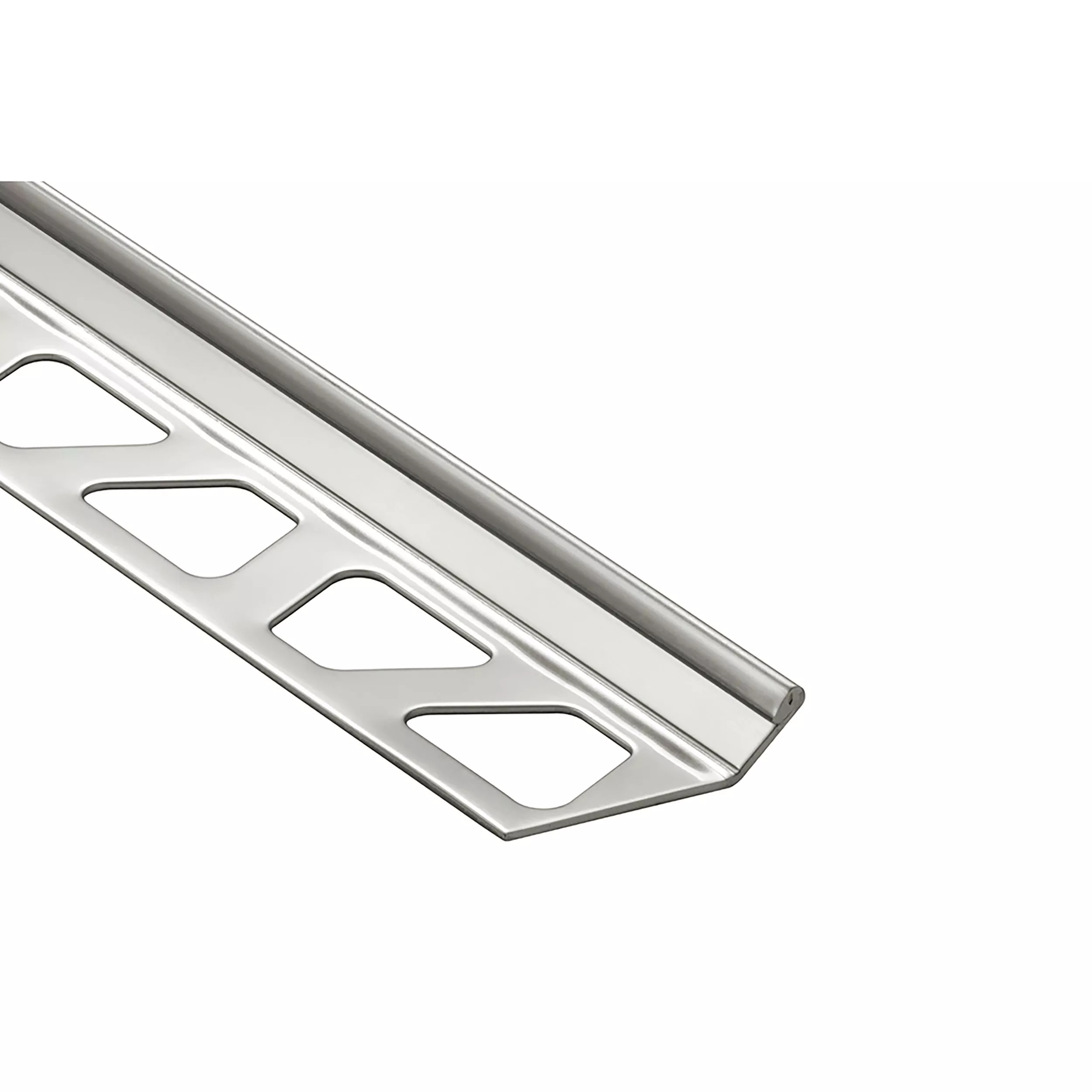Schluter Finec Trim 11/32 in. Stainless Steel
