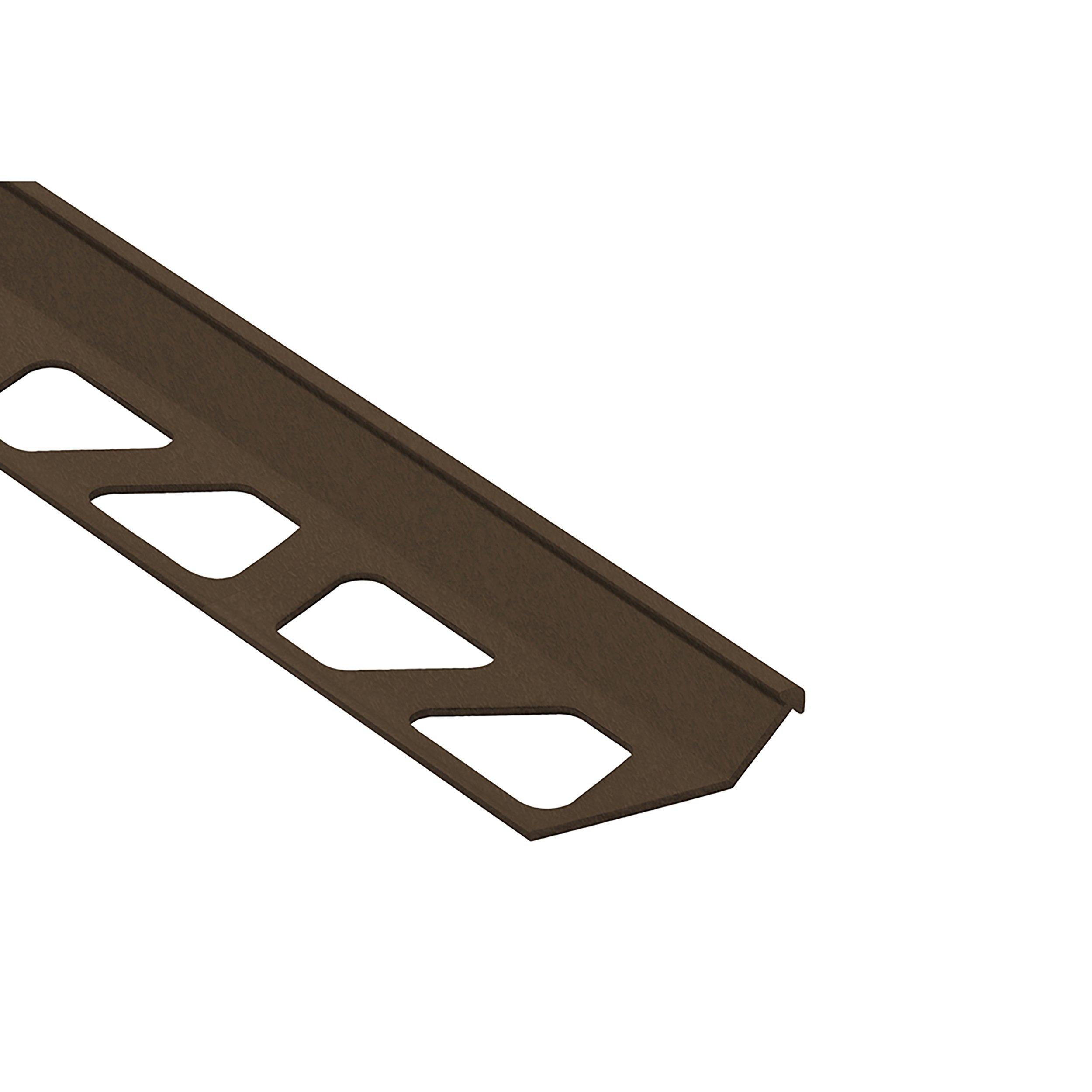 Schluter Finec Trim 3/16in. Textured Color Coated Aluminum&nbsp;