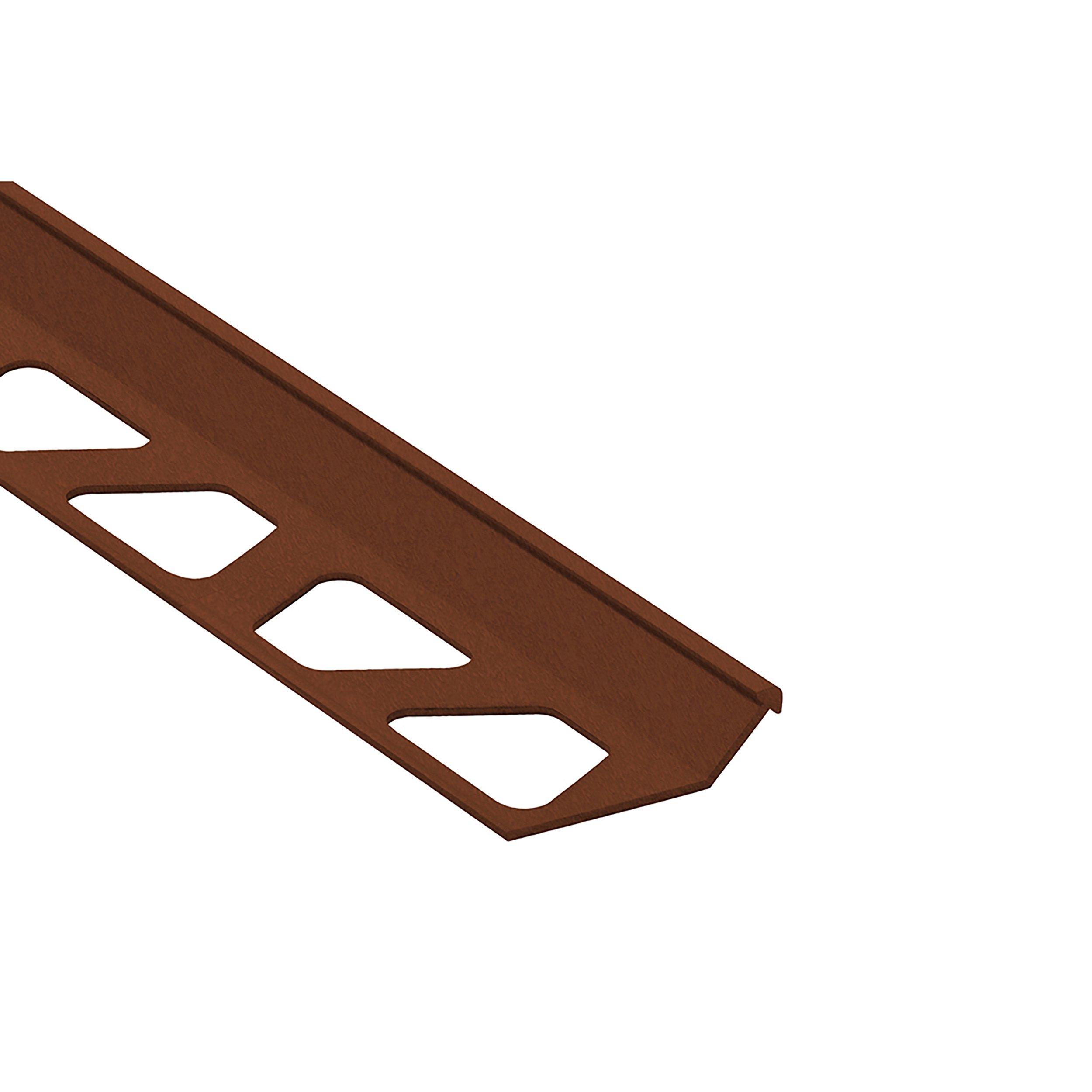 Schluter Finec Trim 7/16in. Textured Color Coated Aluminum&nbsp;