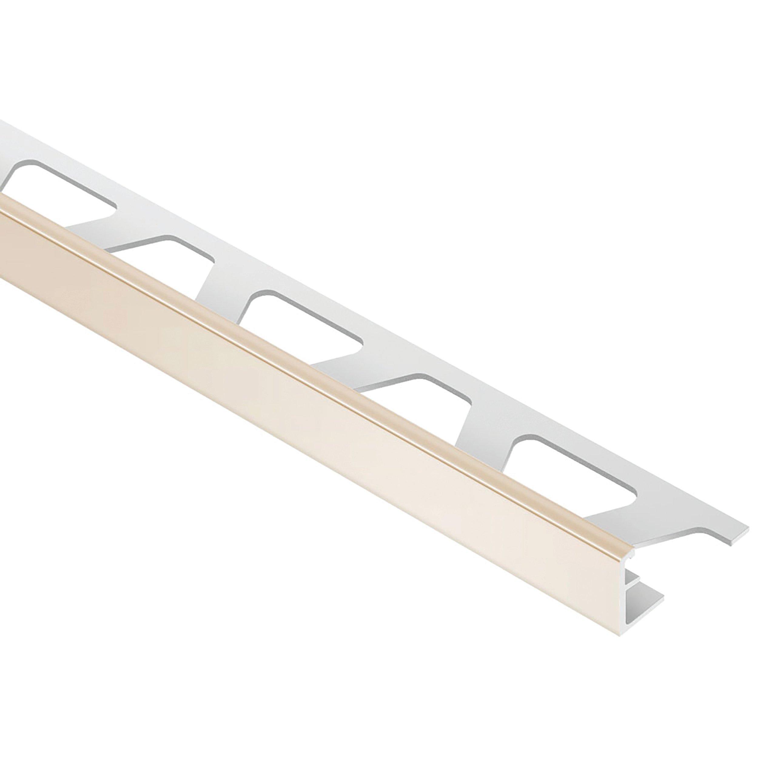 Schluter Schiene Edge Trim 7/16 in. Aluminum Bahama