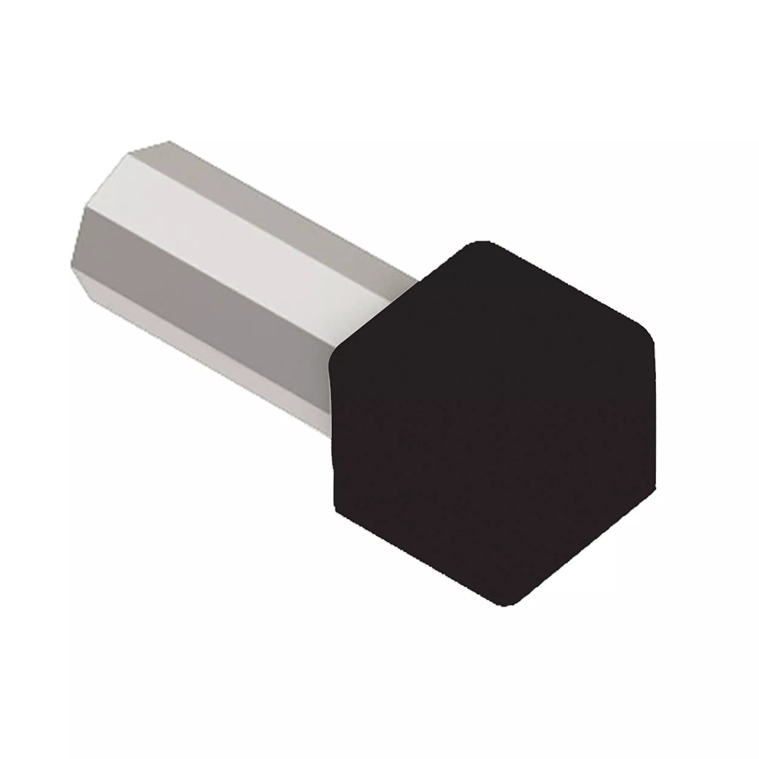Schluter Quadec Out Corner 1/2in. Aluminum Black
