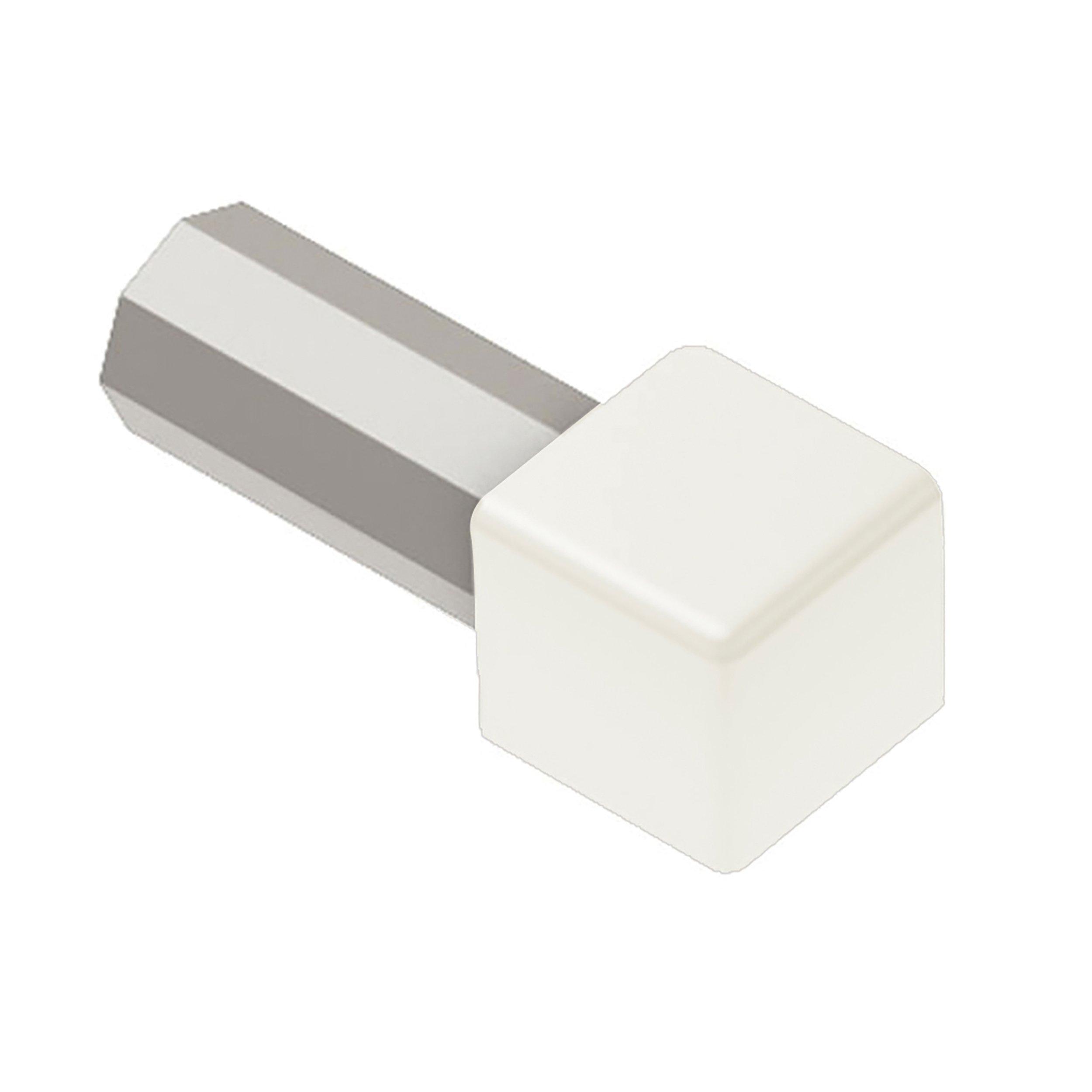 Schluter Quadec Out Corner 1/4in. Aluminum White
