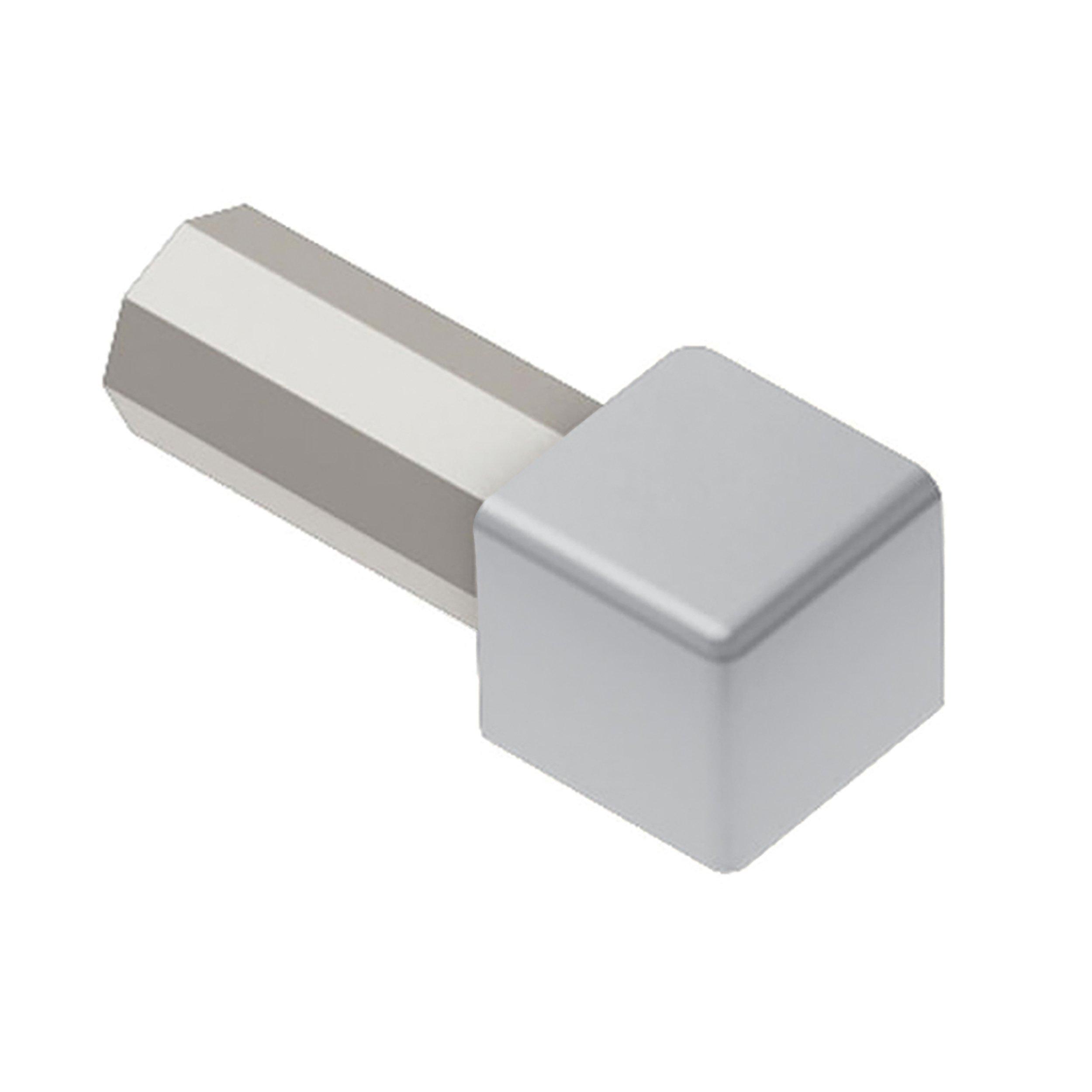 Schluter Quadec Out Corner 3/8 in. PVC Classic Grey