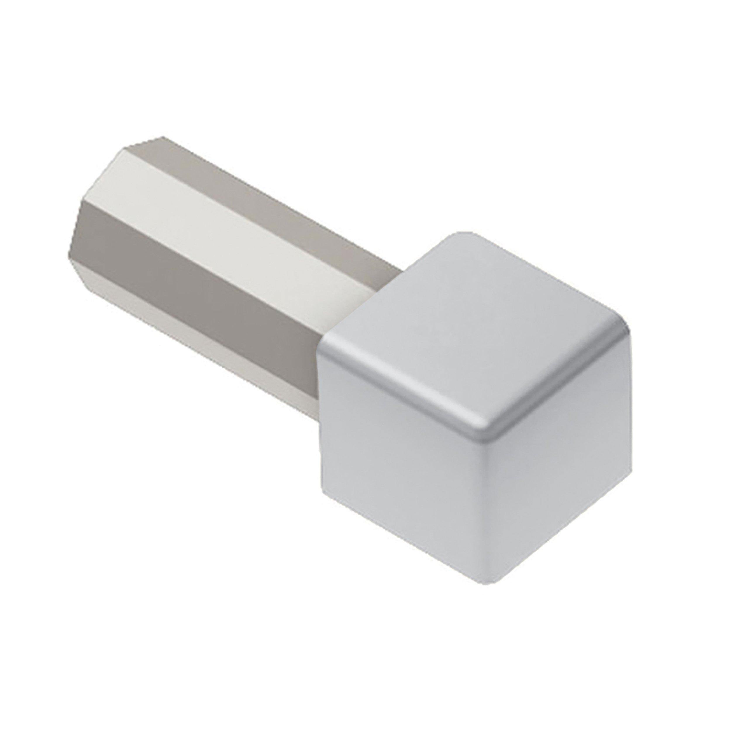 Schluter Quadec Out Corner 3/8 in. PVC Light Grey