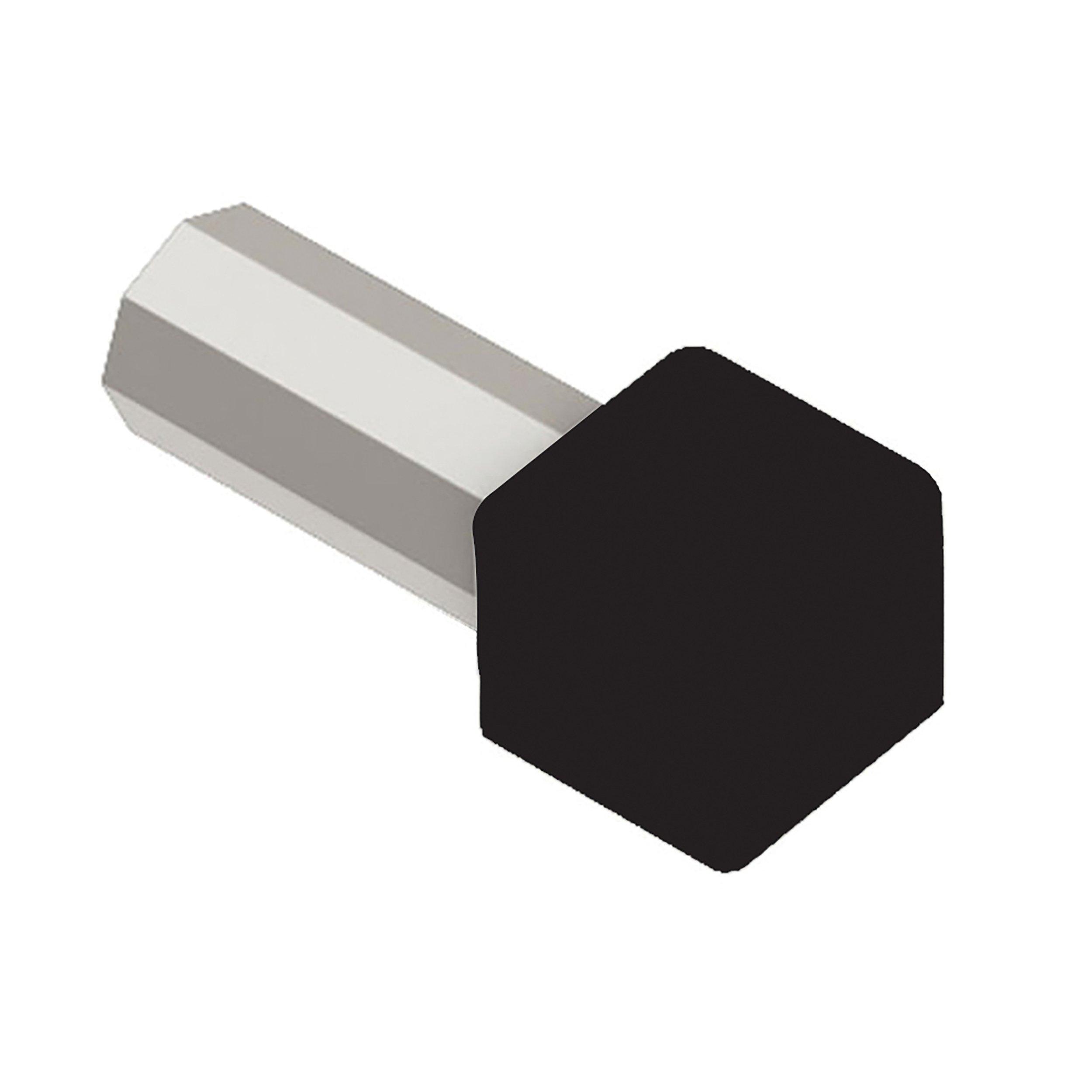 Schluter Quadec Out Corner 5/16 in. PVC Black