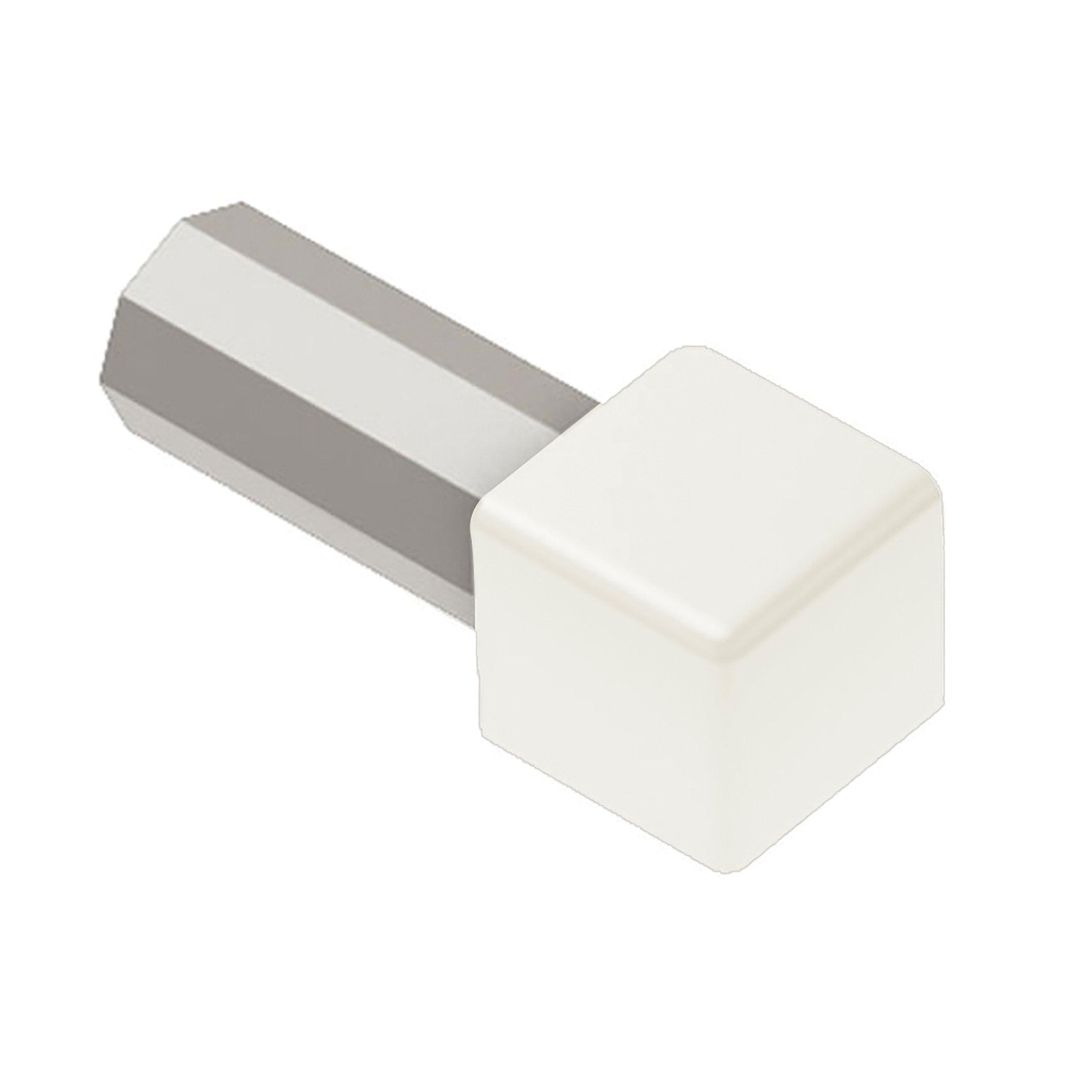 Schluter Quadec Out Corner 5/16 in. PVC White