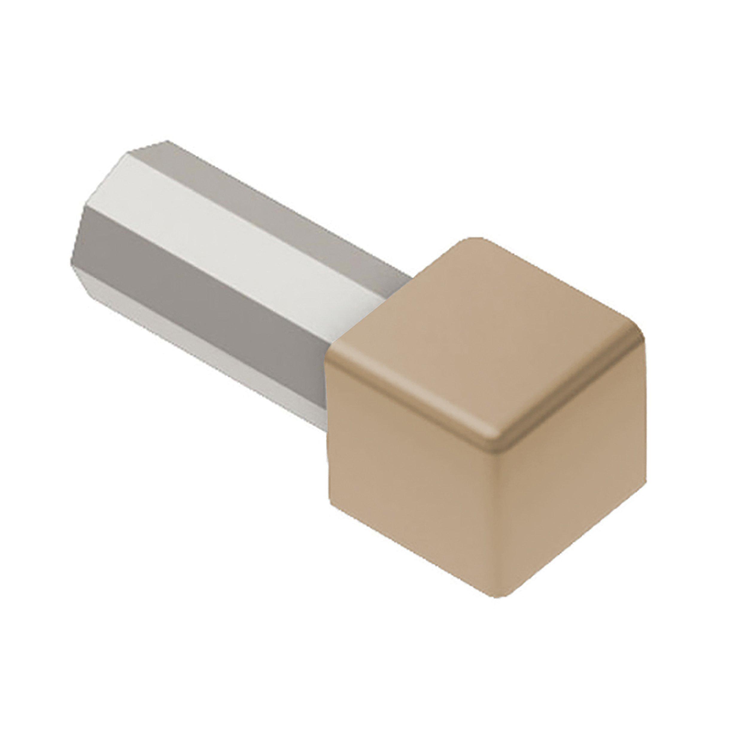 Schluter Quadec Out Corner 7/16 in. PVC Light Beige