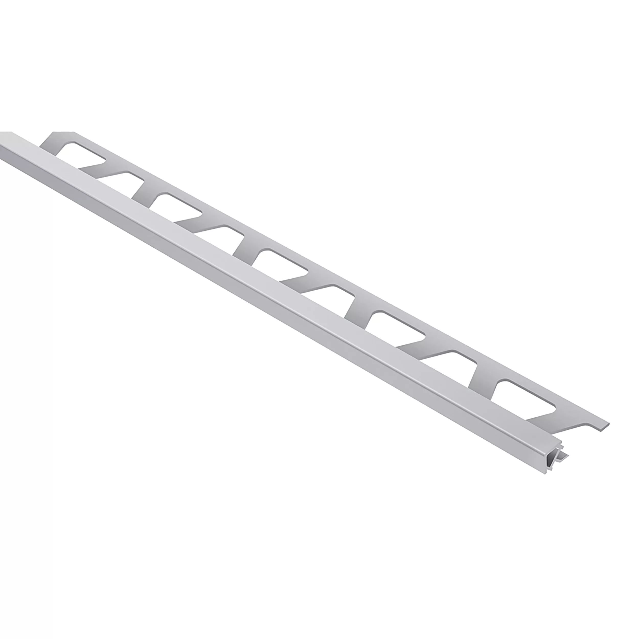 Schluter Quadec Square Edge Trim 5/16 in. PVC Classic Grey