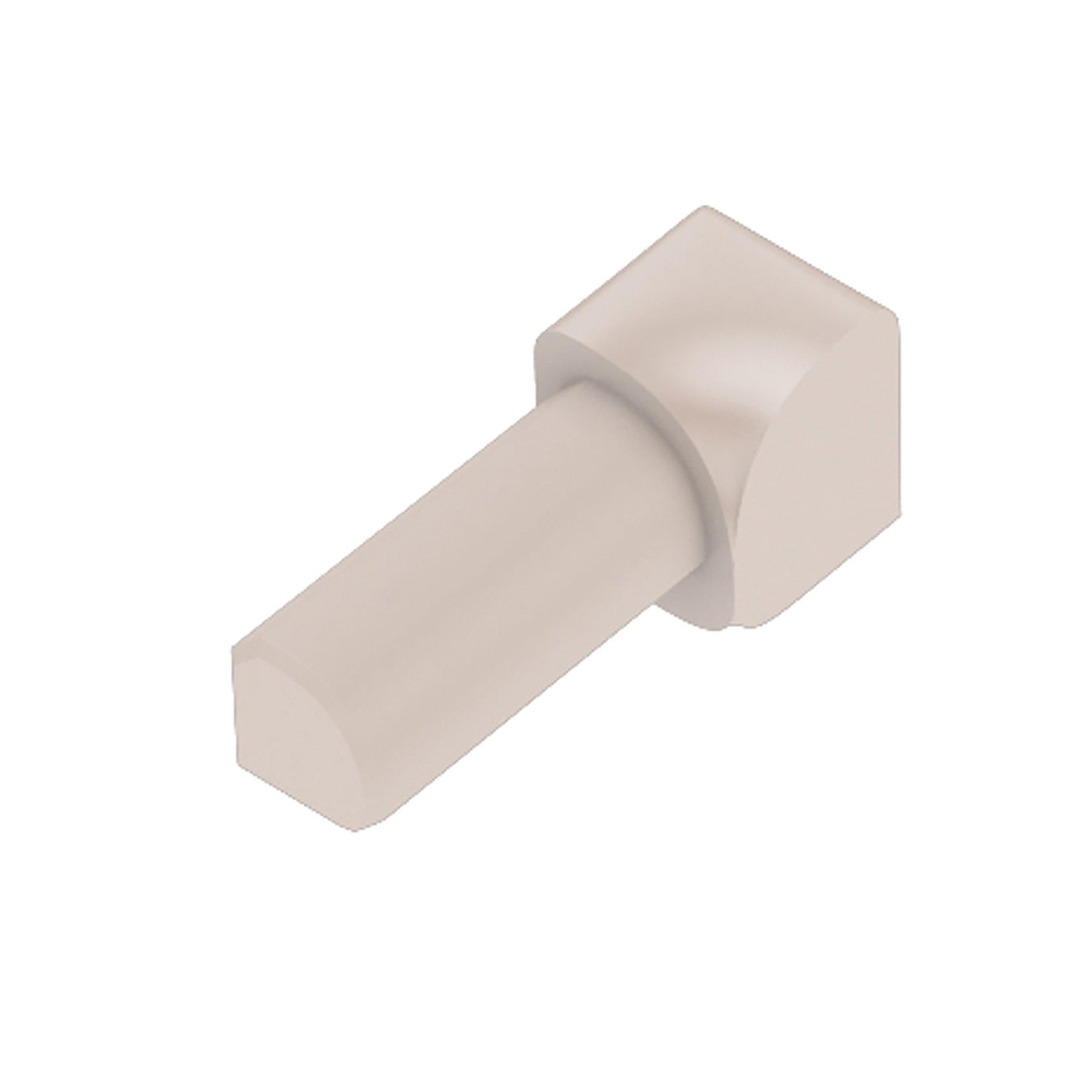 Schluter Rondec In Corner 1/2 in. PVC Bahama