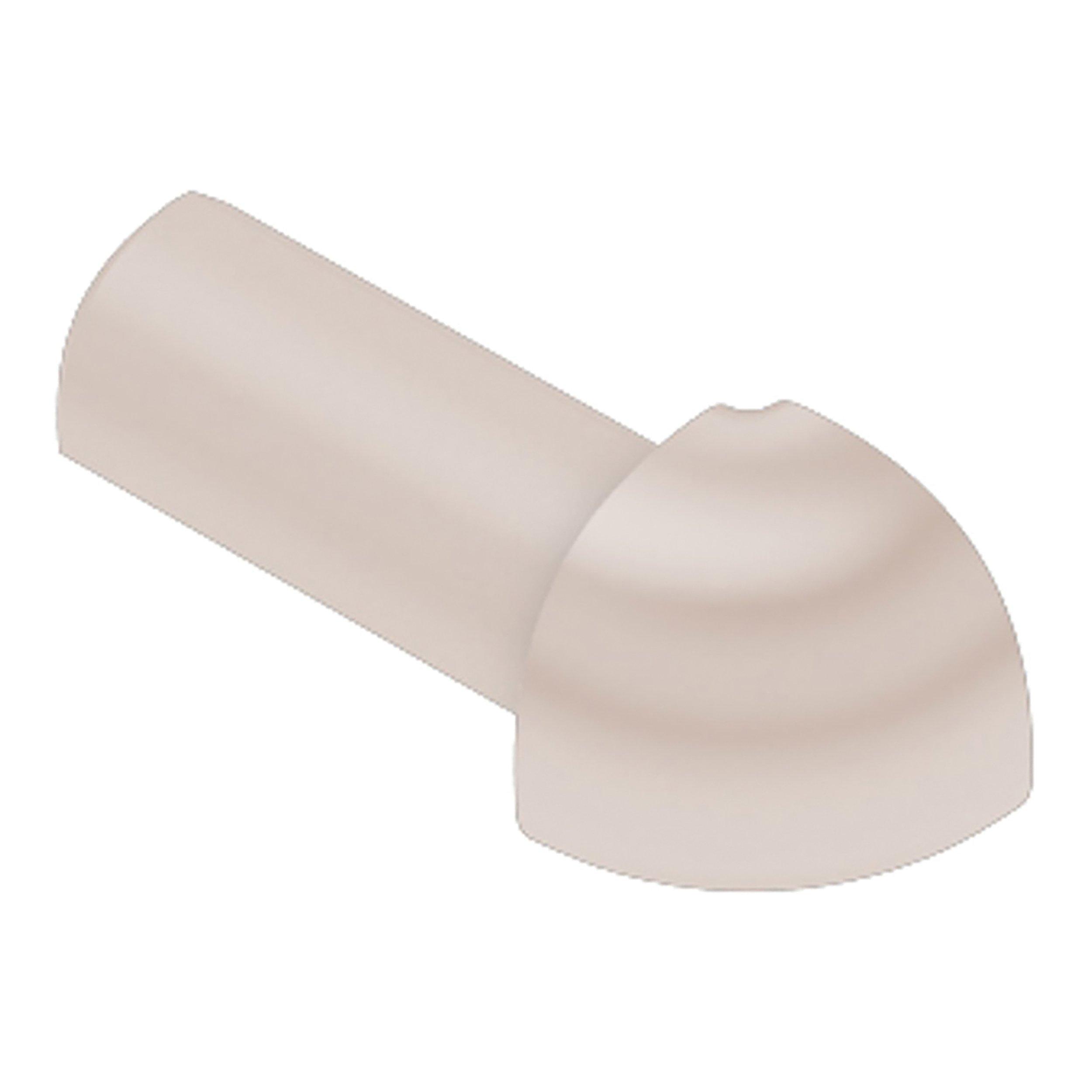 Schluter Rondec Out Corner 7/16 in. PVC Bahama