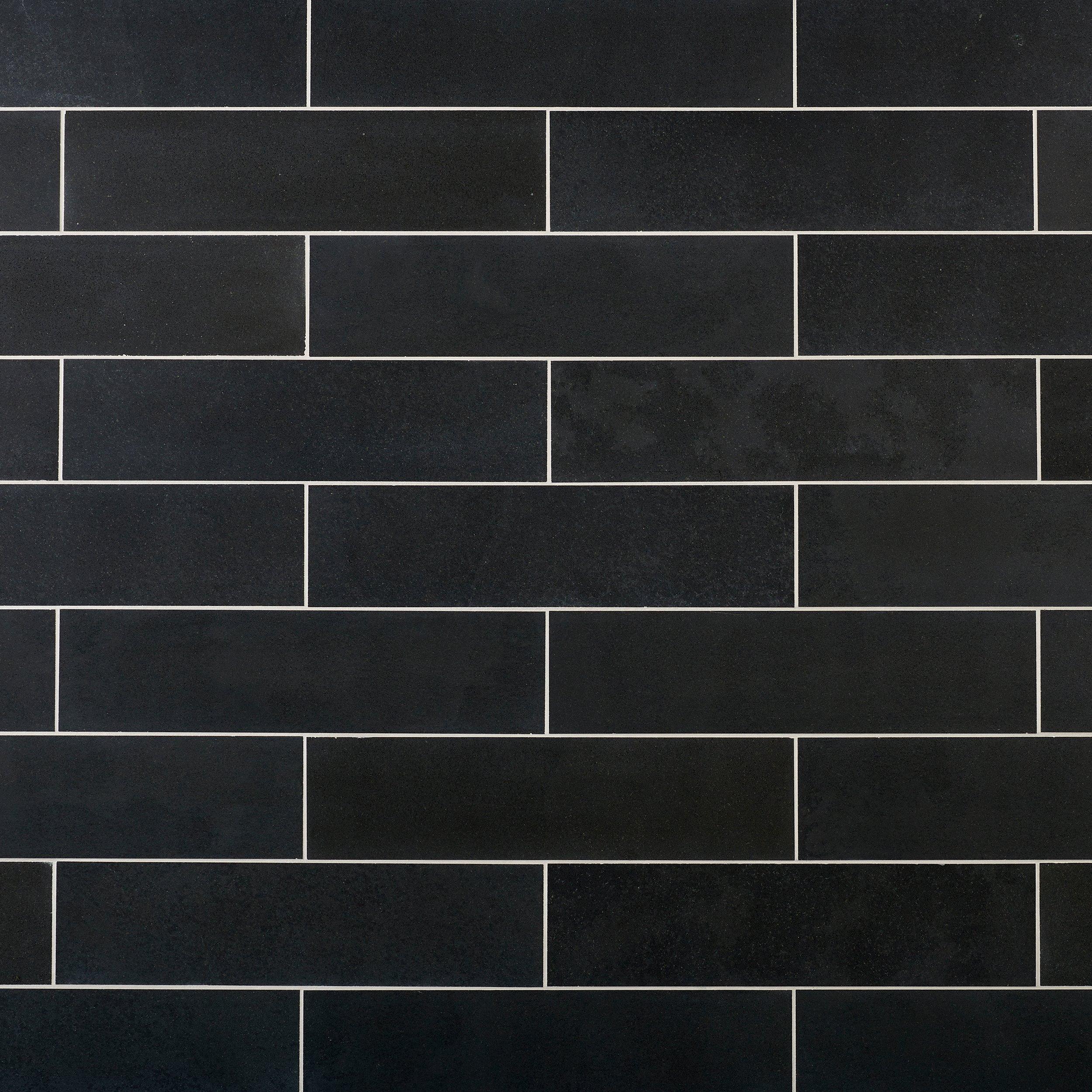 glossy black tile texture