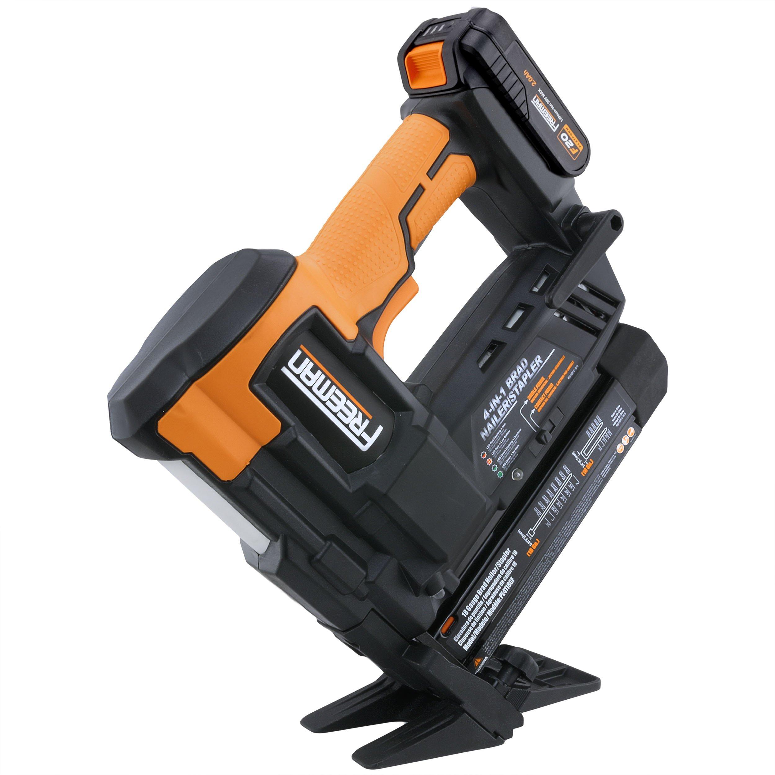 Freeman 18 Gauge 4 in 1 Cordless Nailer | Floor and Decor