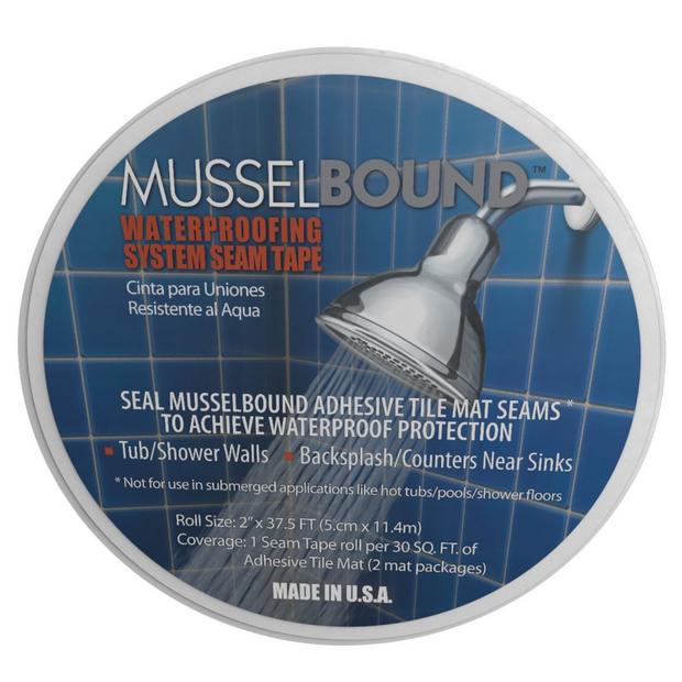 MusselBound Waterproofing System Seam Tape