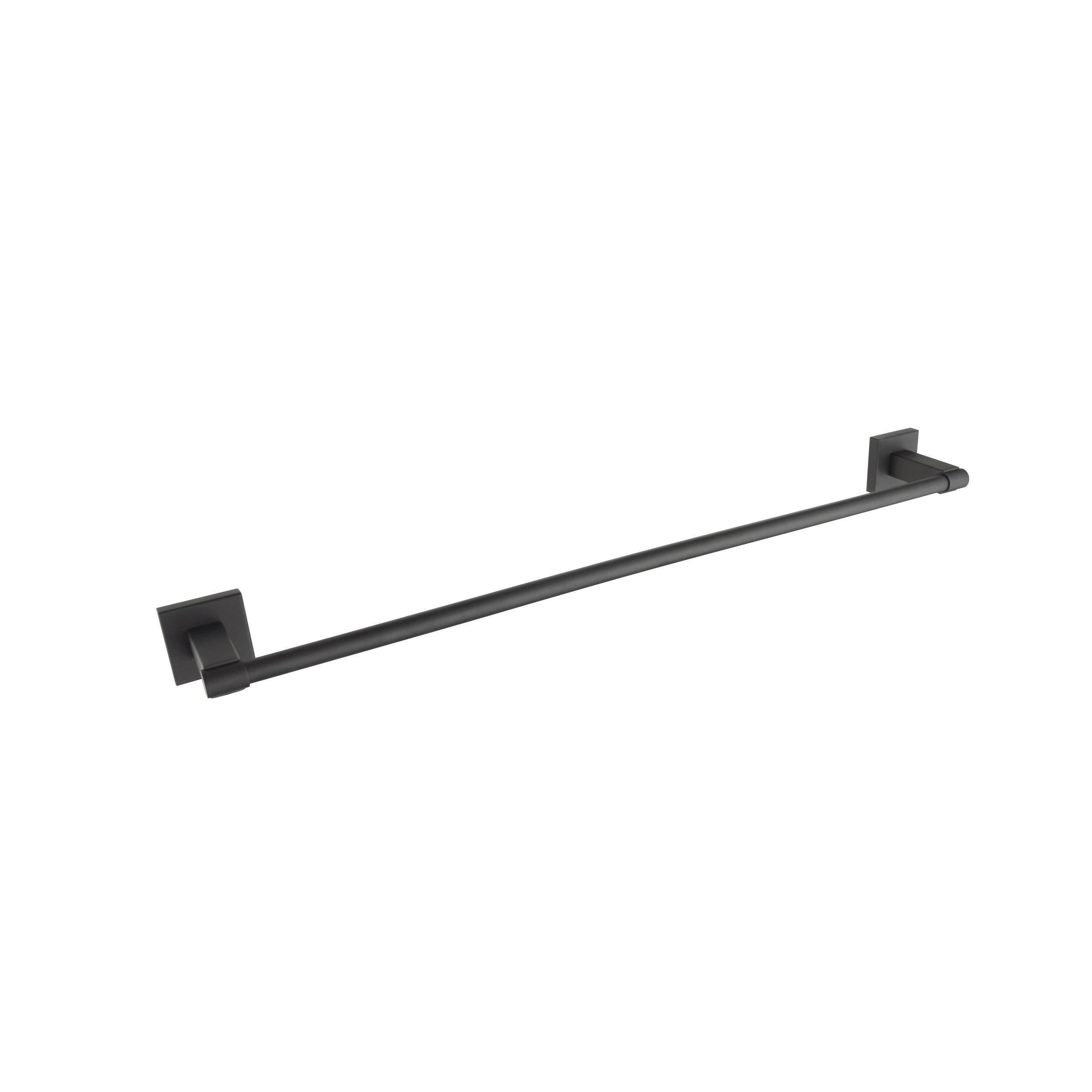 Black Matte 24 in. Towel Bar