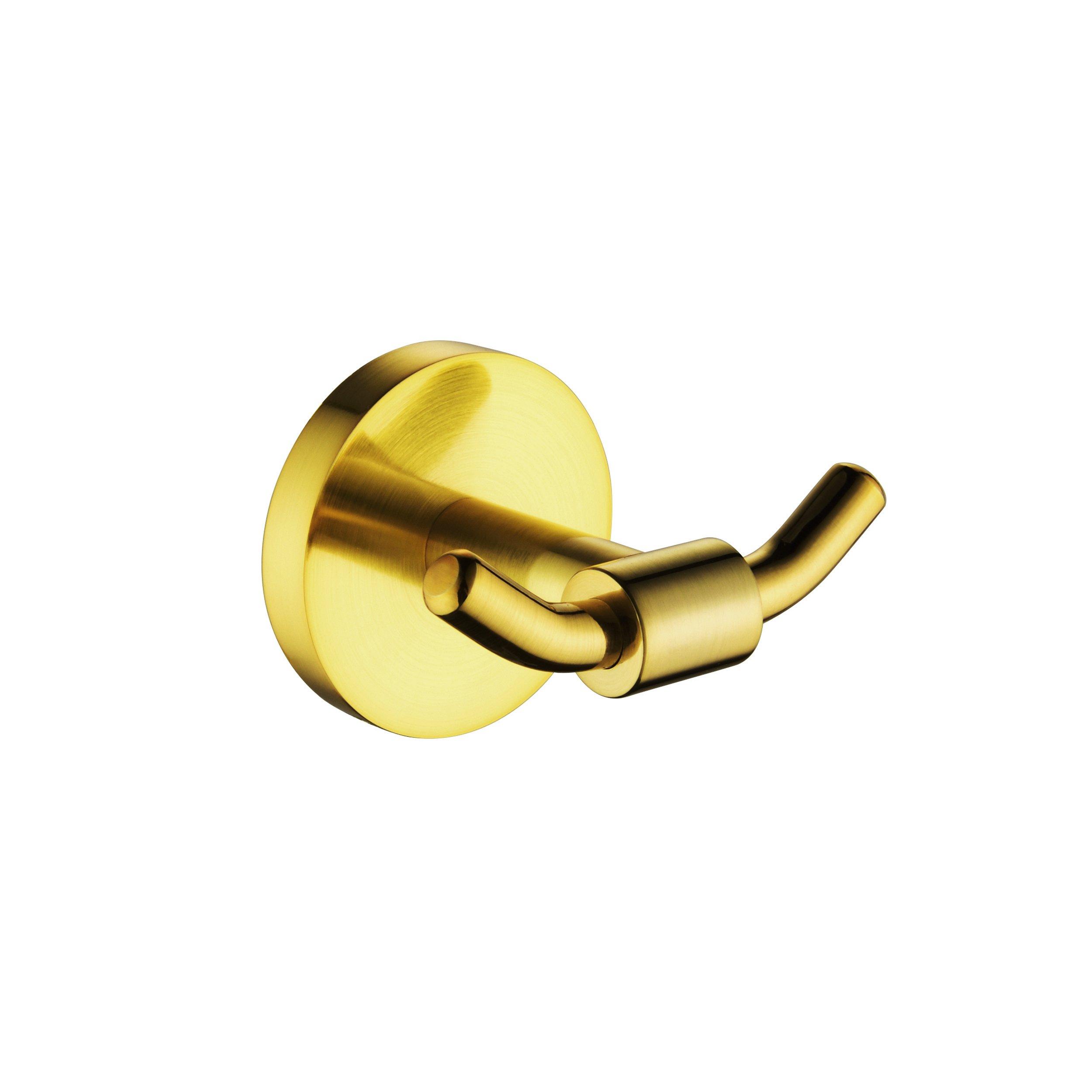 Brushed gold best sale robe hook