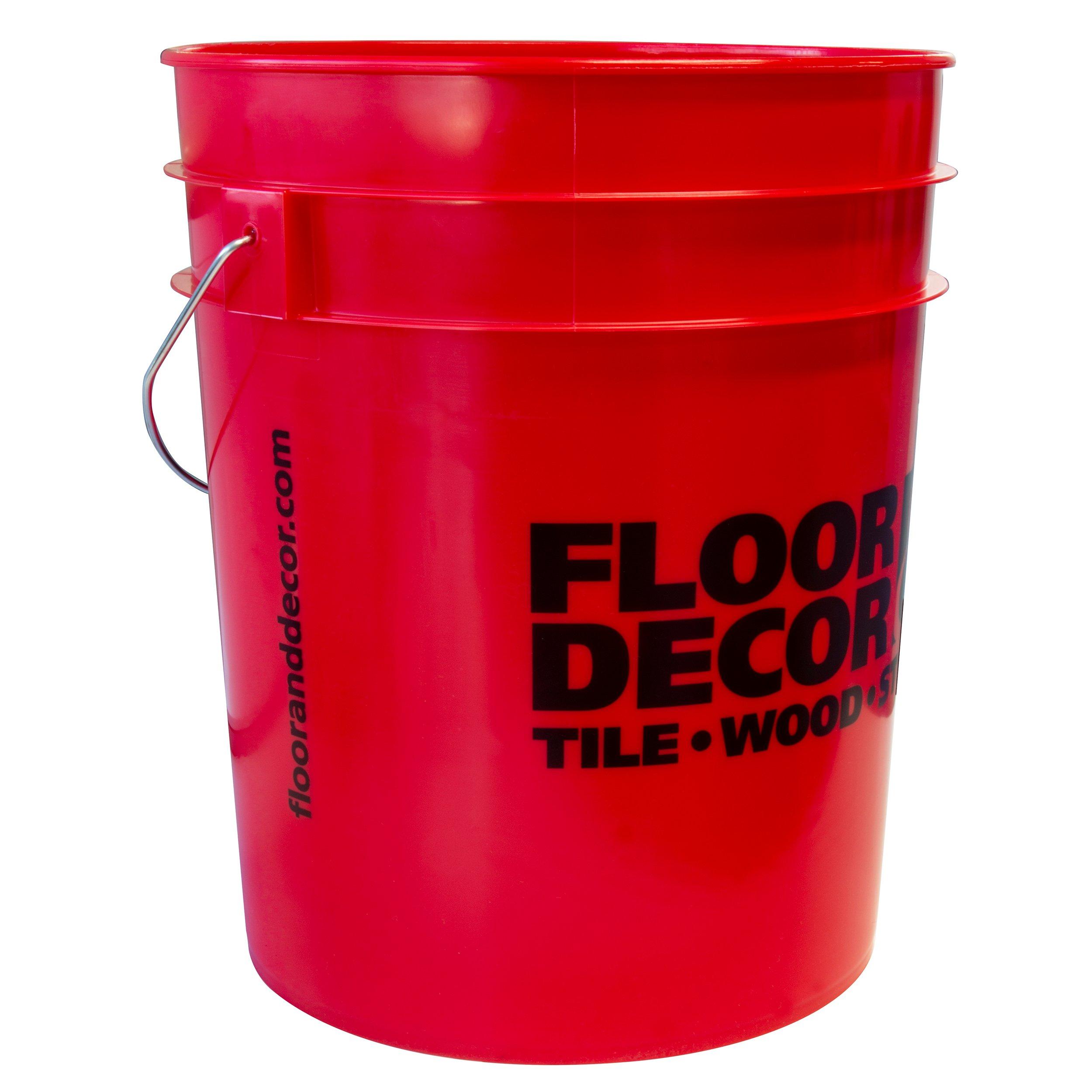 Floor and Decor Logo Red Bucket