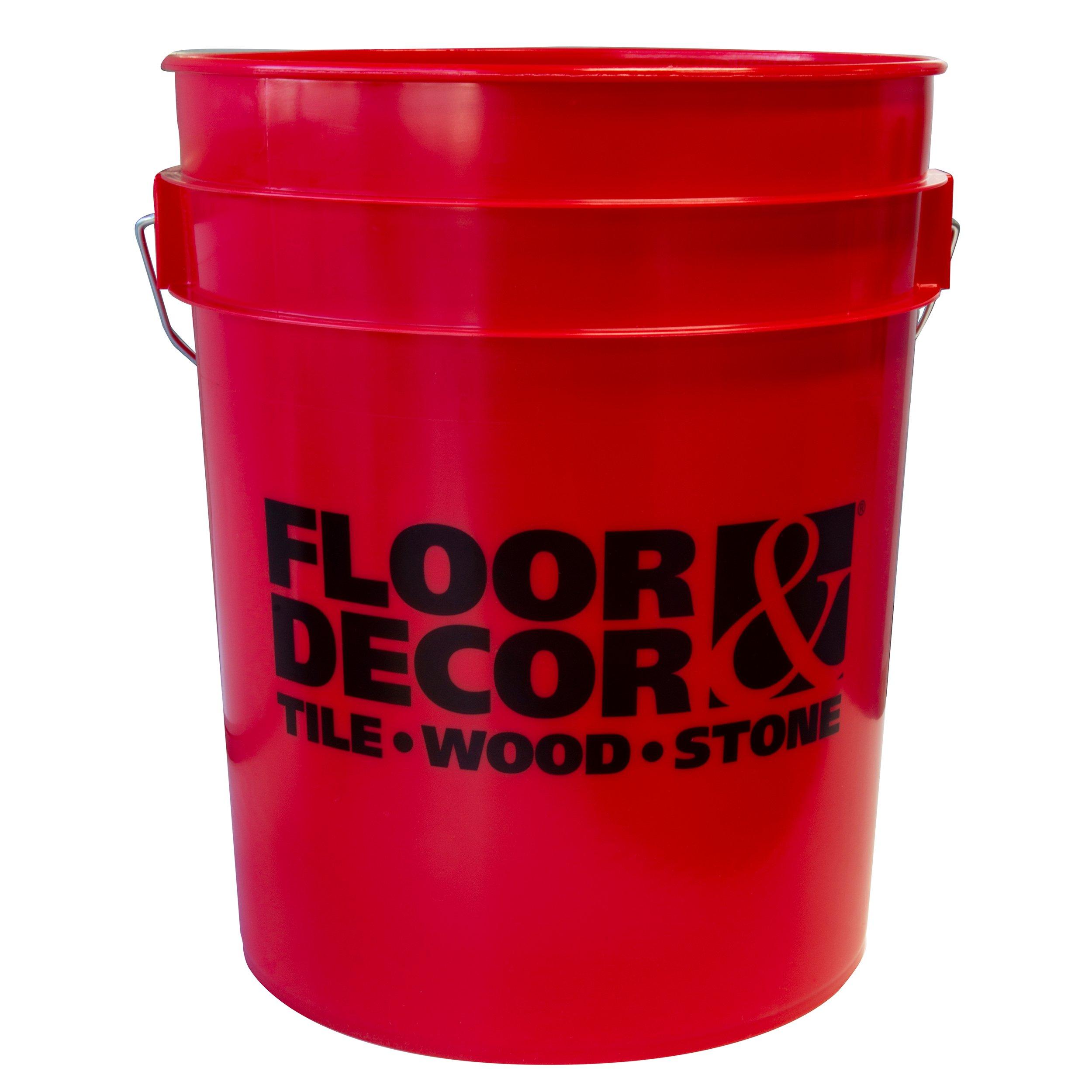 Floor and Decor Logo Red Bucket