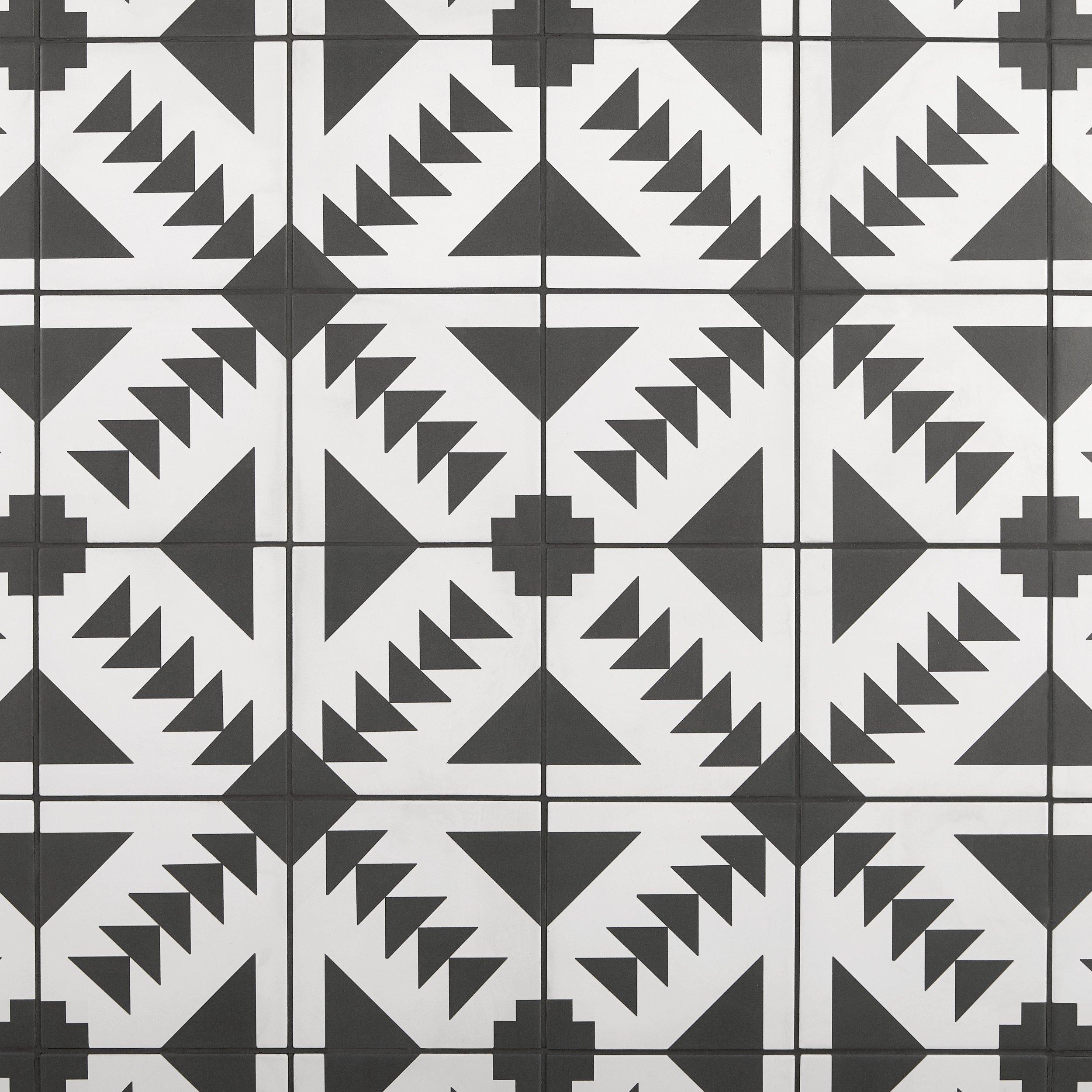 Adessi | Evoke Deco Porcelain Tile, 8 x 8, White, 10 mm Thick - Floor