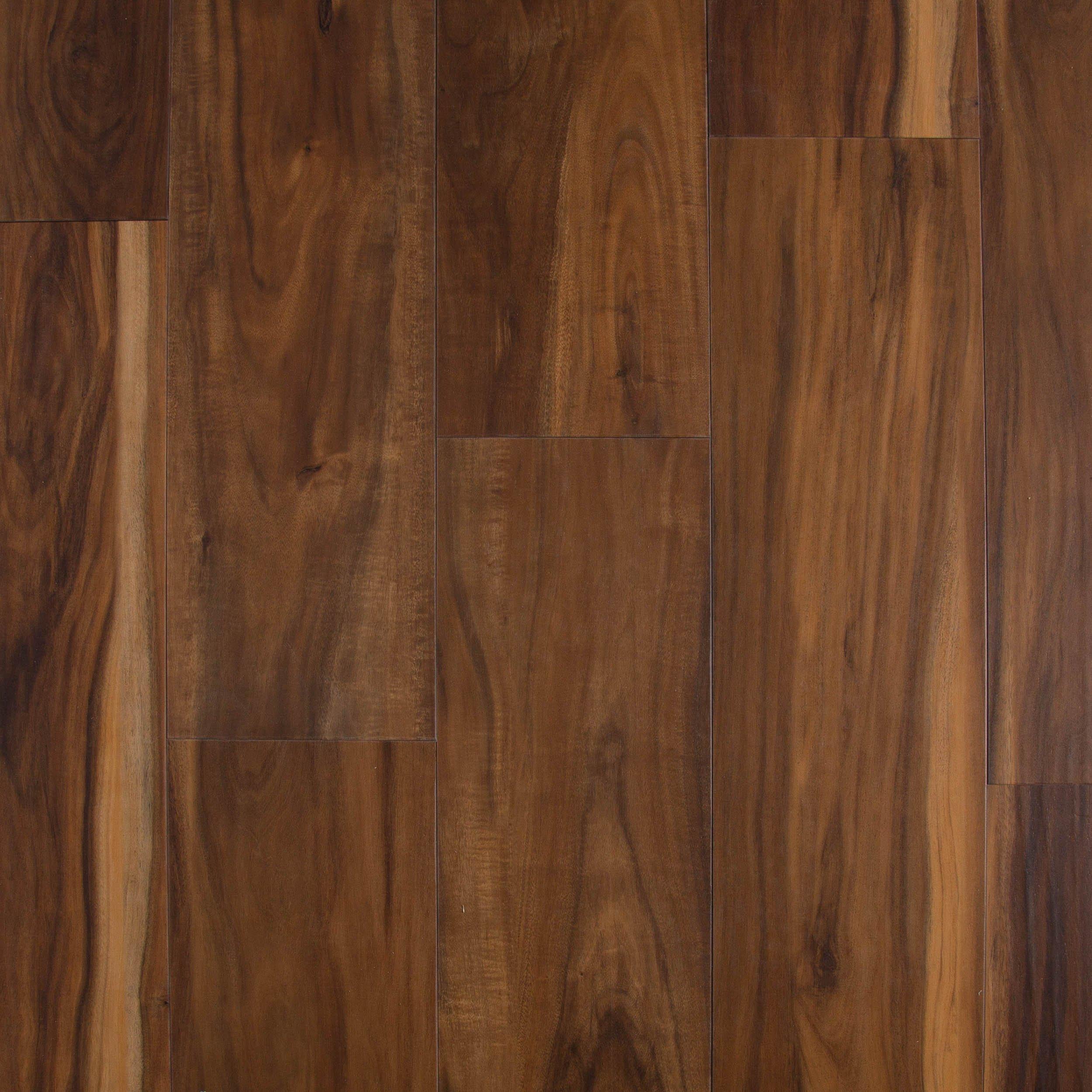 Acacia Rigid Core Luxury Vinyl Plank - Cork Back