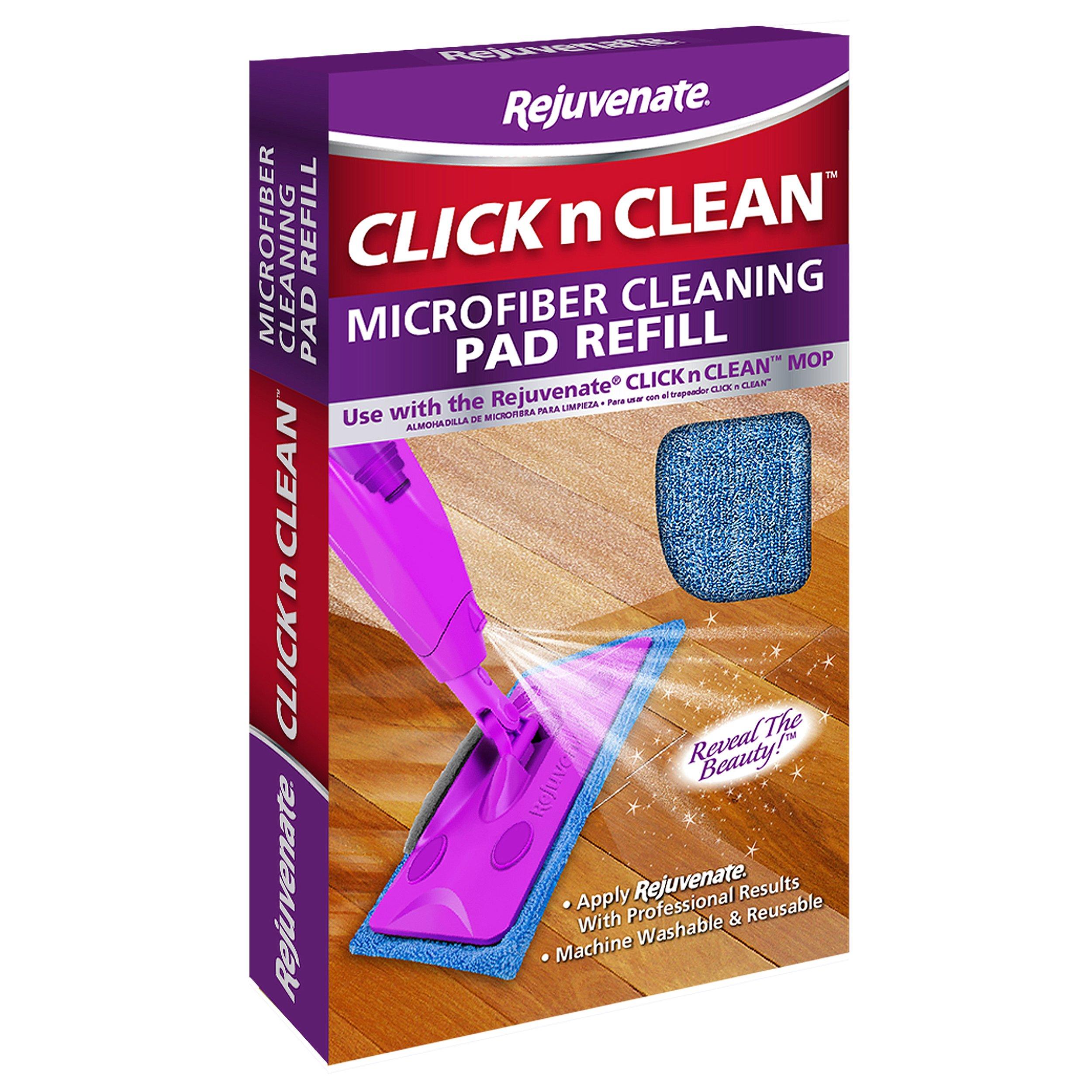 Rejuvenate Click N Clean Microfiber Mop Pad Refill