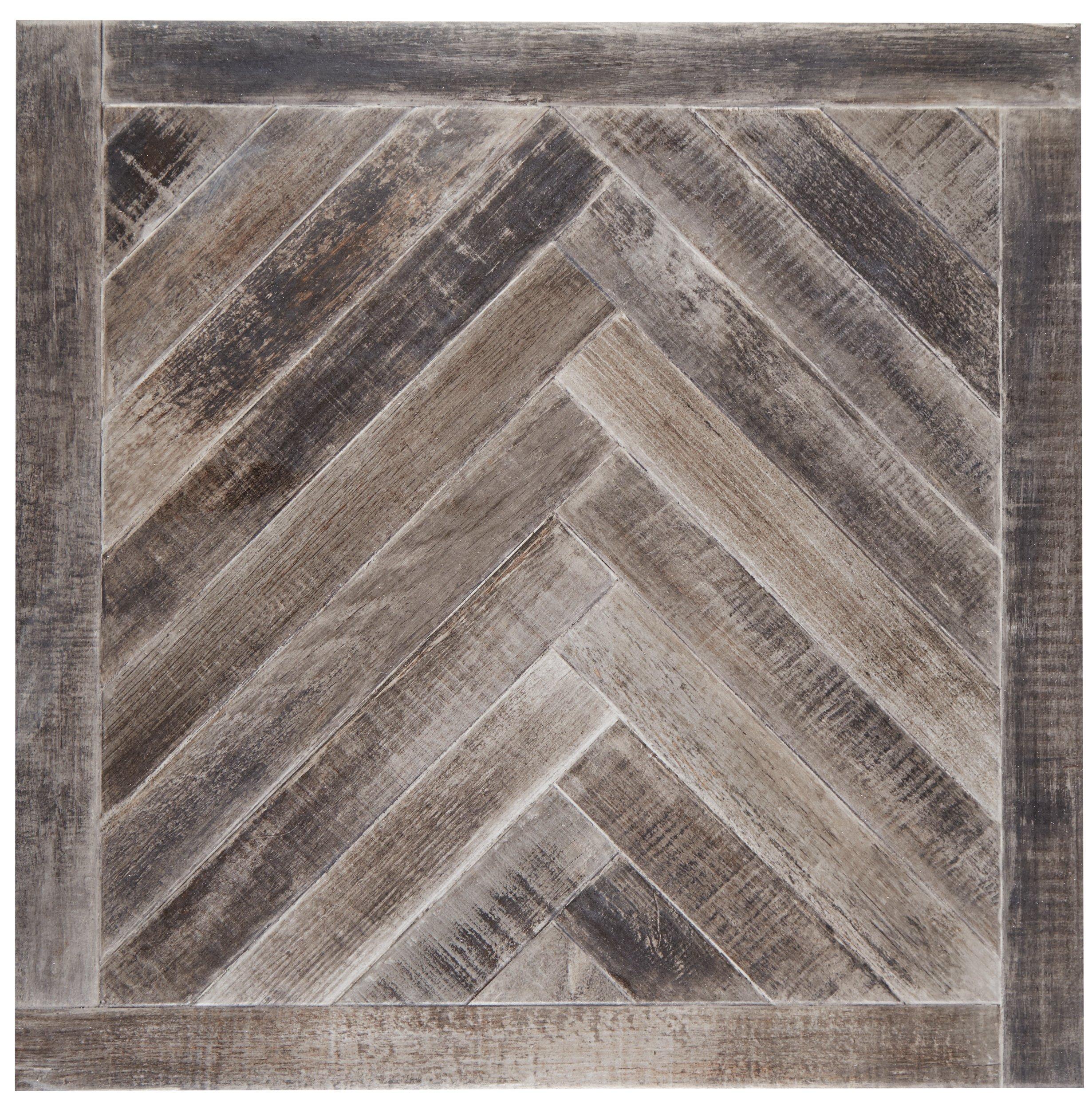 York Parquet Wood Plank Porcelain Tile