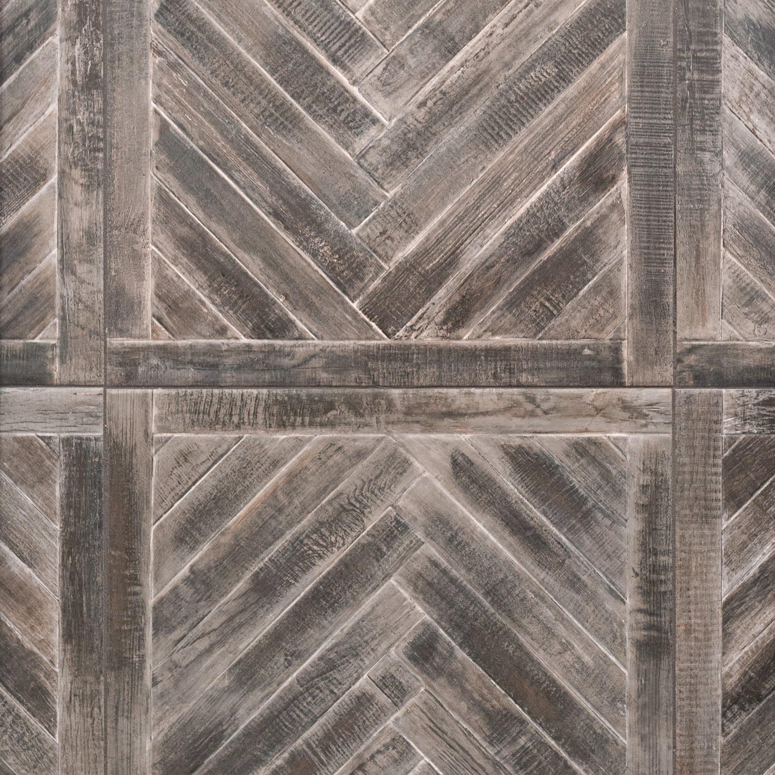 York Parquet Wood Plank Porcelain Tile