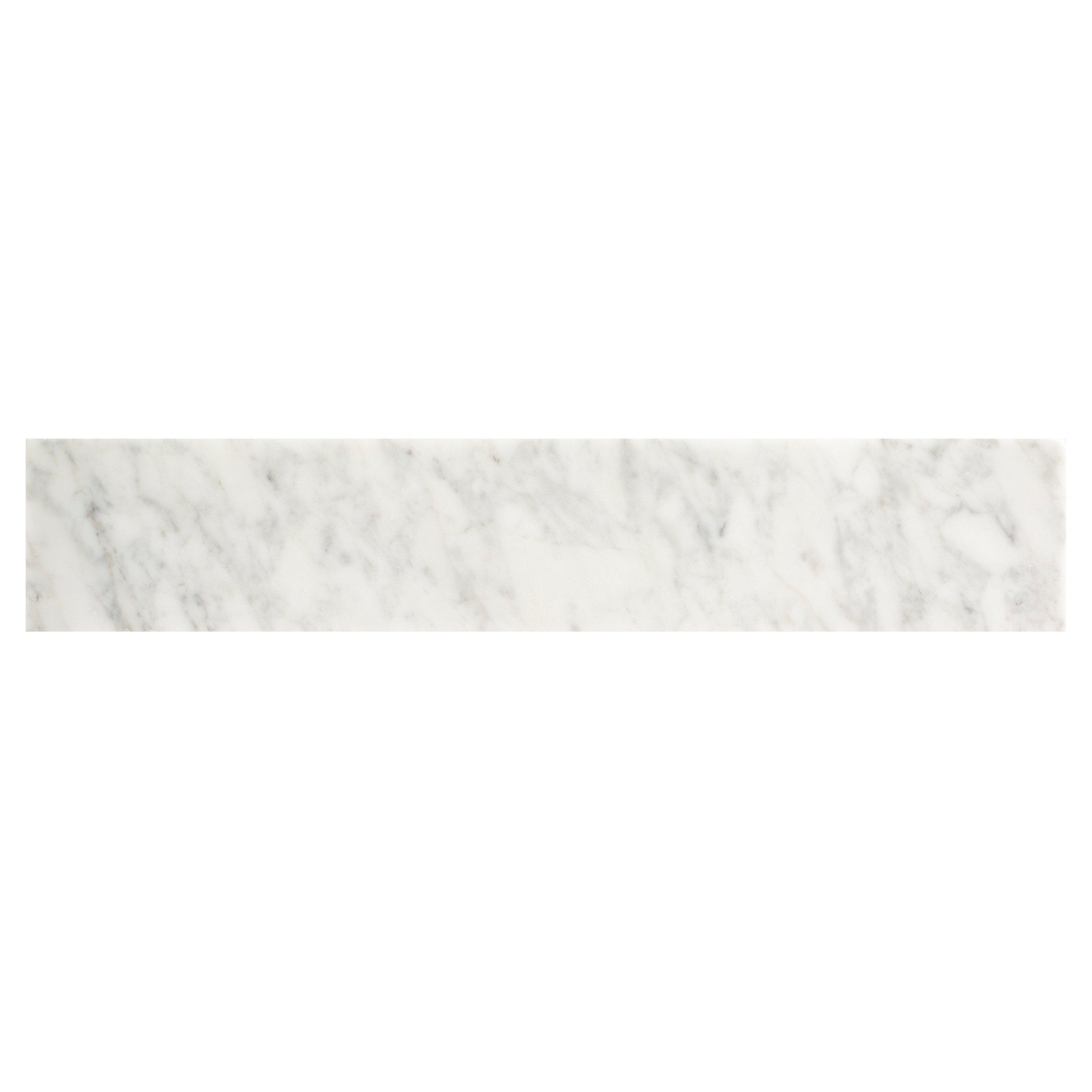 Bianco Carrara Marble Side Splash