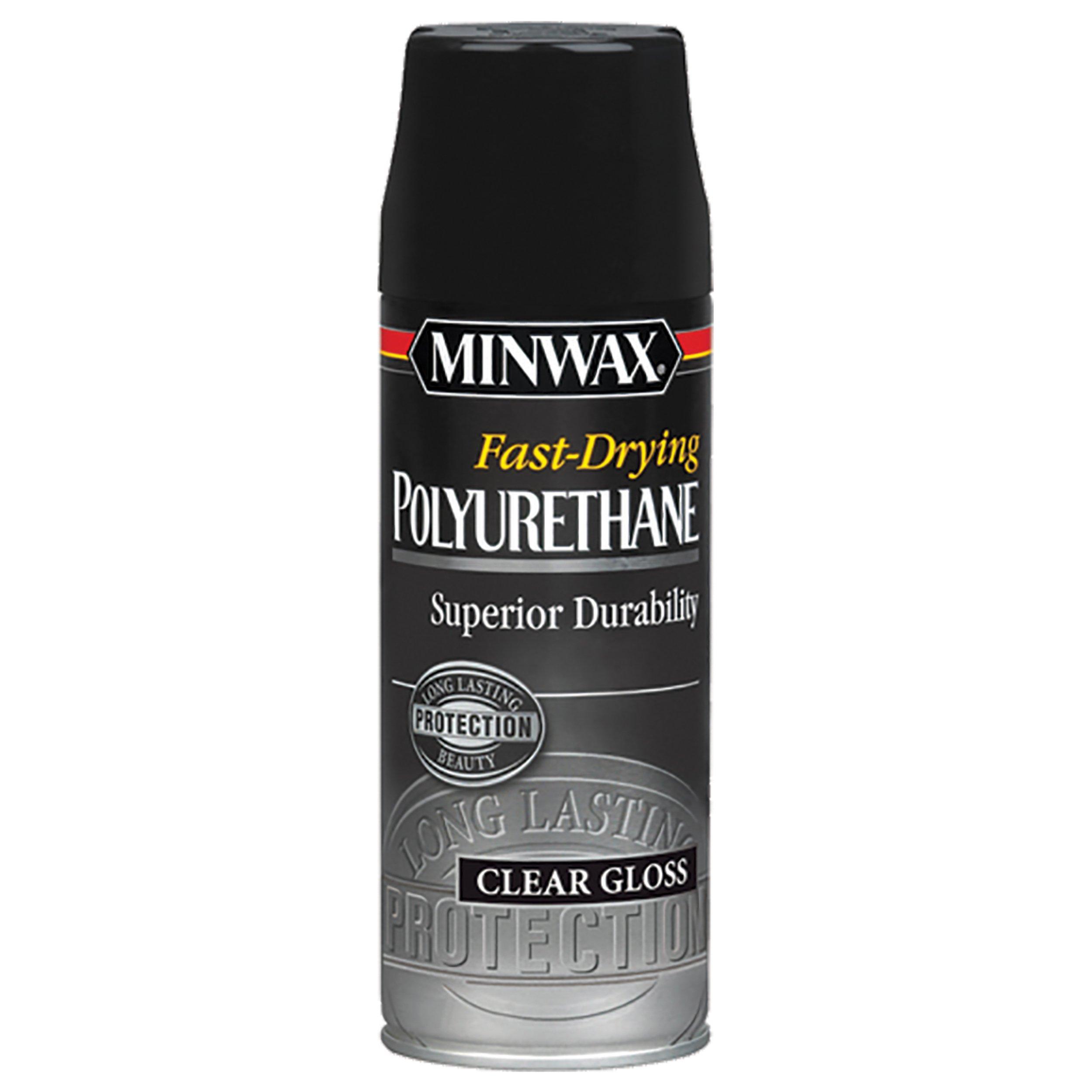 Minwax FastDrying Polyurethane Clear Stain Spray 11.5oz. 100592765