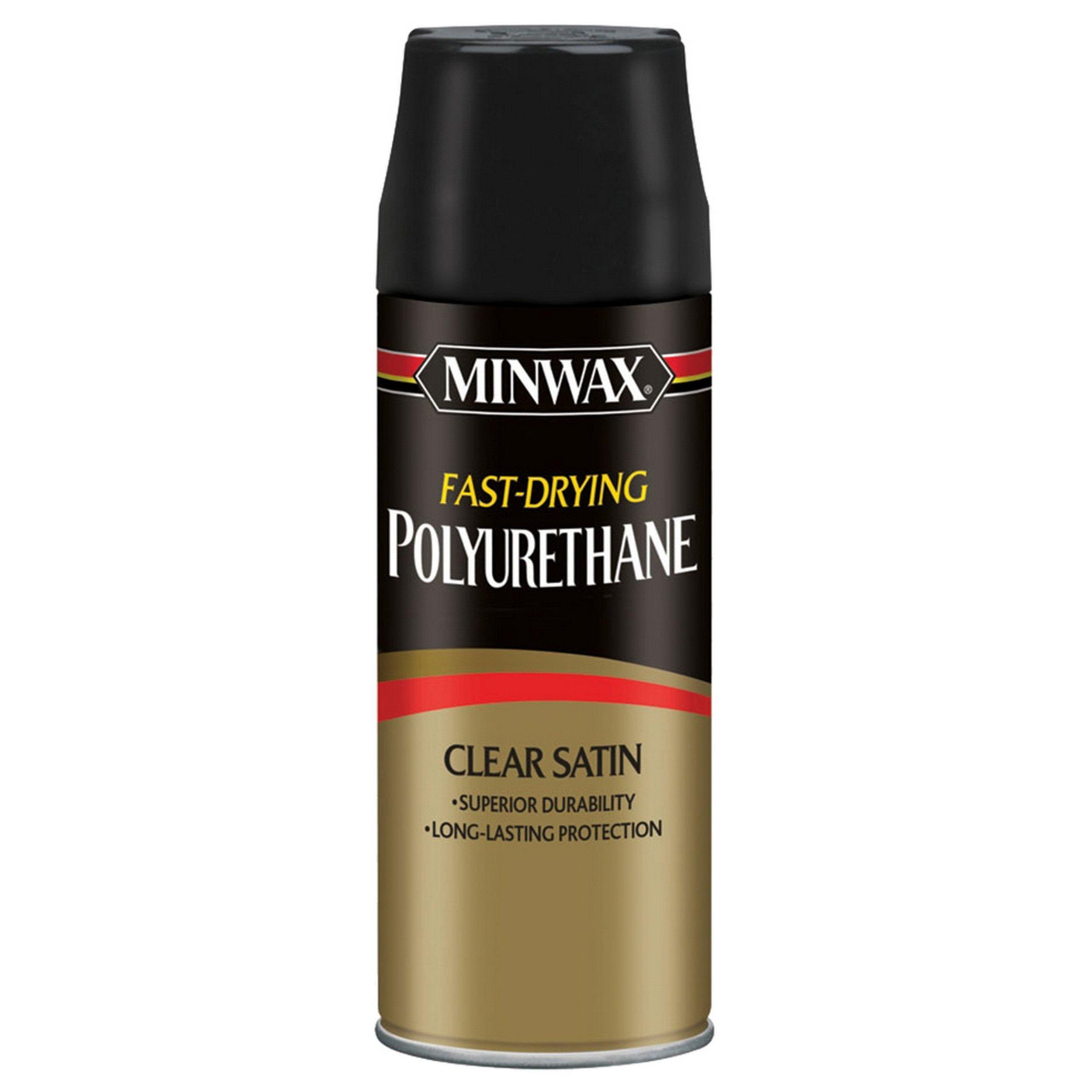 Minwax Fast-Drying Polyurethane Clear Stain Spray